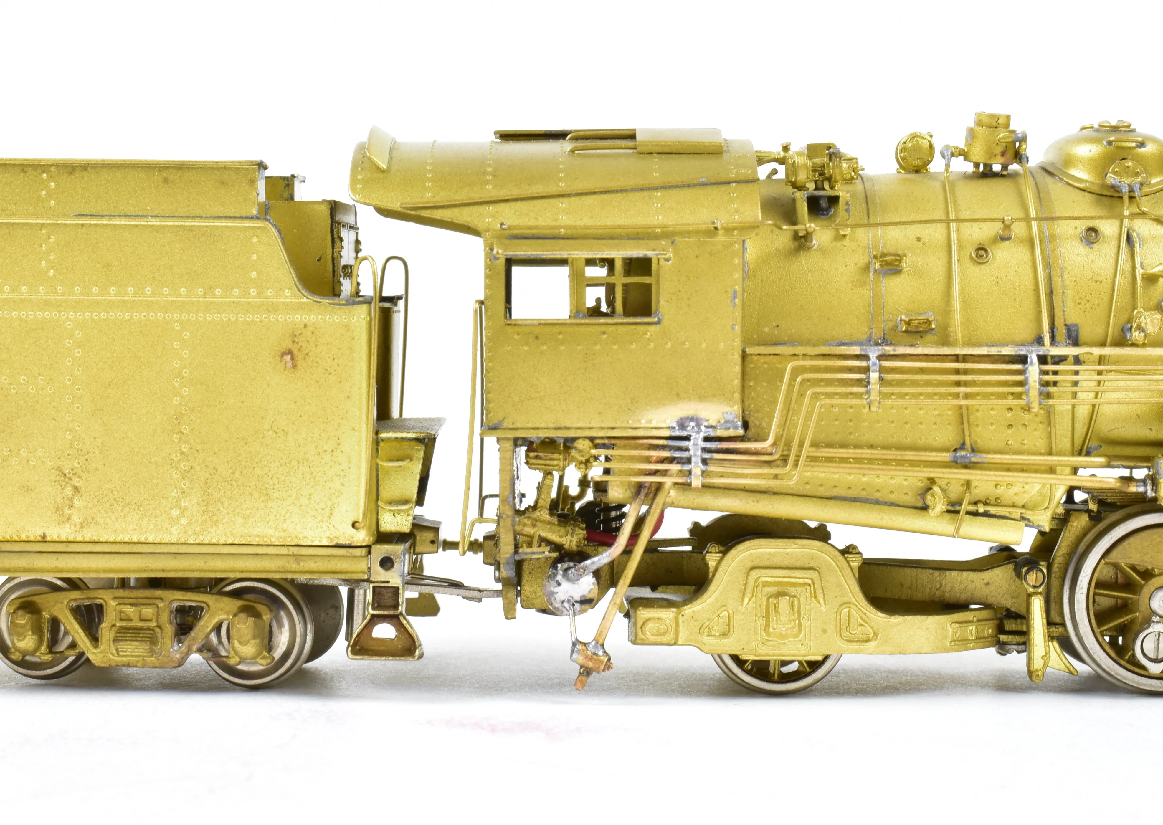 HO Brass Key Imports DM&IR - Duluth Missabe and Iron Range Class 2-10-2 "Santa Fe" AS-IS - Image 14