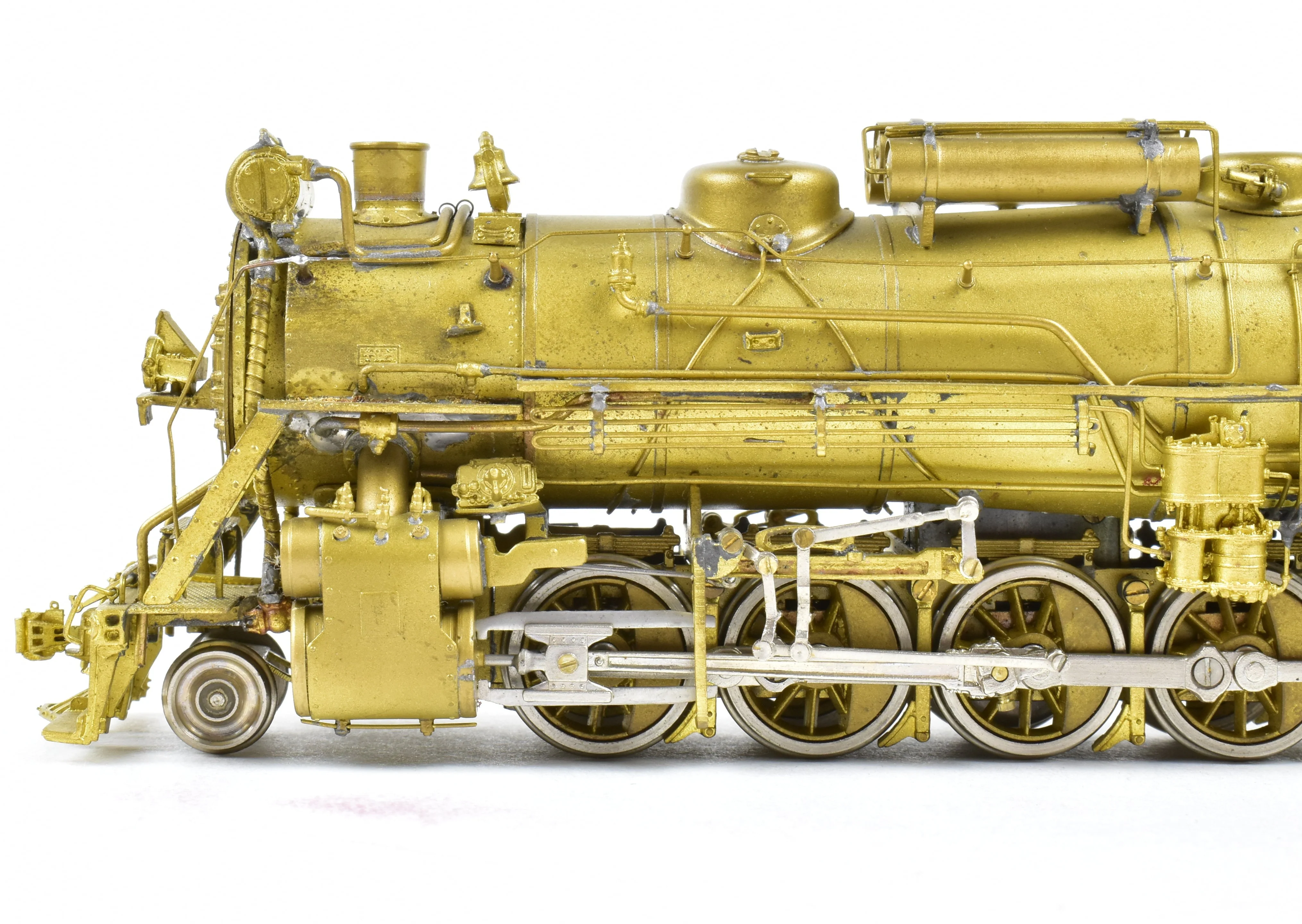 HO Brass Key Imports DM&IR - Duluth Missabe and Iron Range Class 2-10-2 "Santa Fe" AS-IS - Image 15