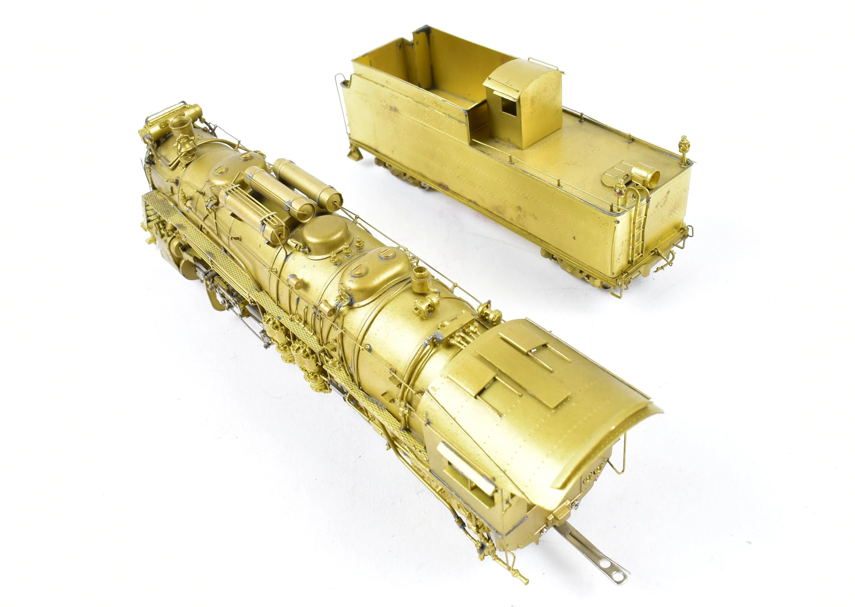 HO Brass Key Imports DM&IR - Duluth Missabe and Iron Range Class 2-10-2 "Santa Fe" AS-IS - Image 9