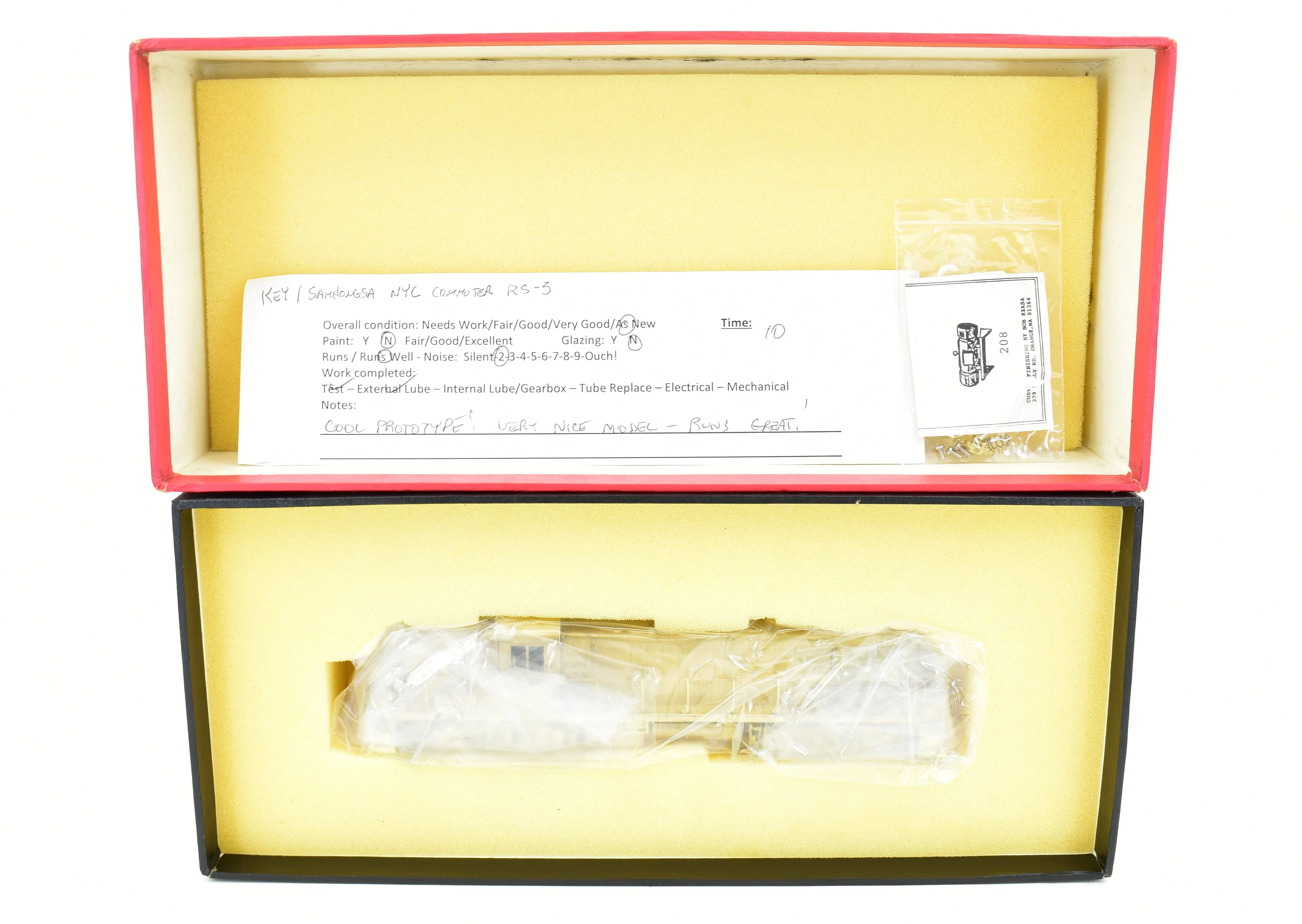 HO Brass Key Imports NYC - New York Central ALCO RS-3 Commuter Version - Image 19