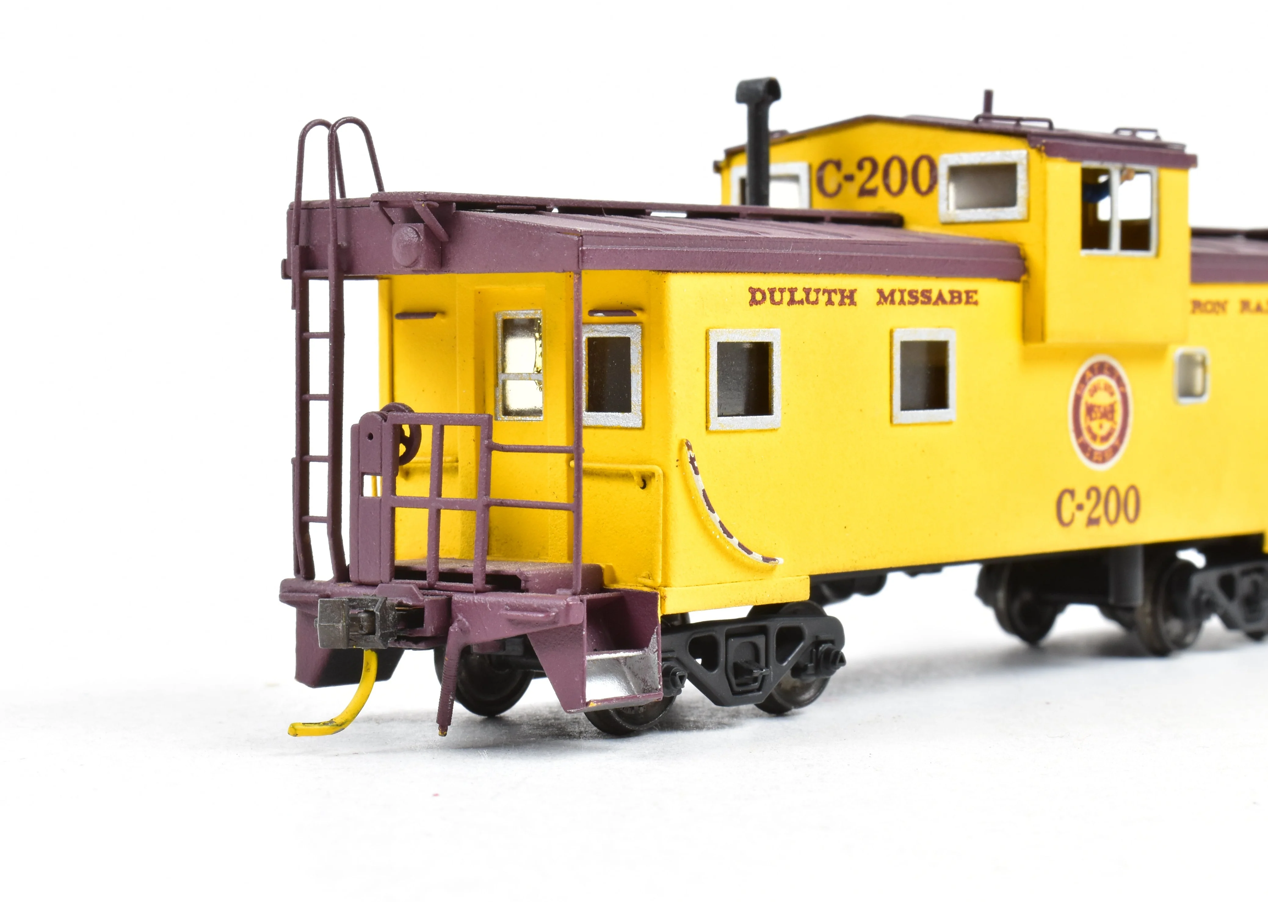 HO Brass LMB Models Inc. DM&IR - Duluth Missabe & Iron Range International Wide Vision Caboose CP NO BOX - Image 11