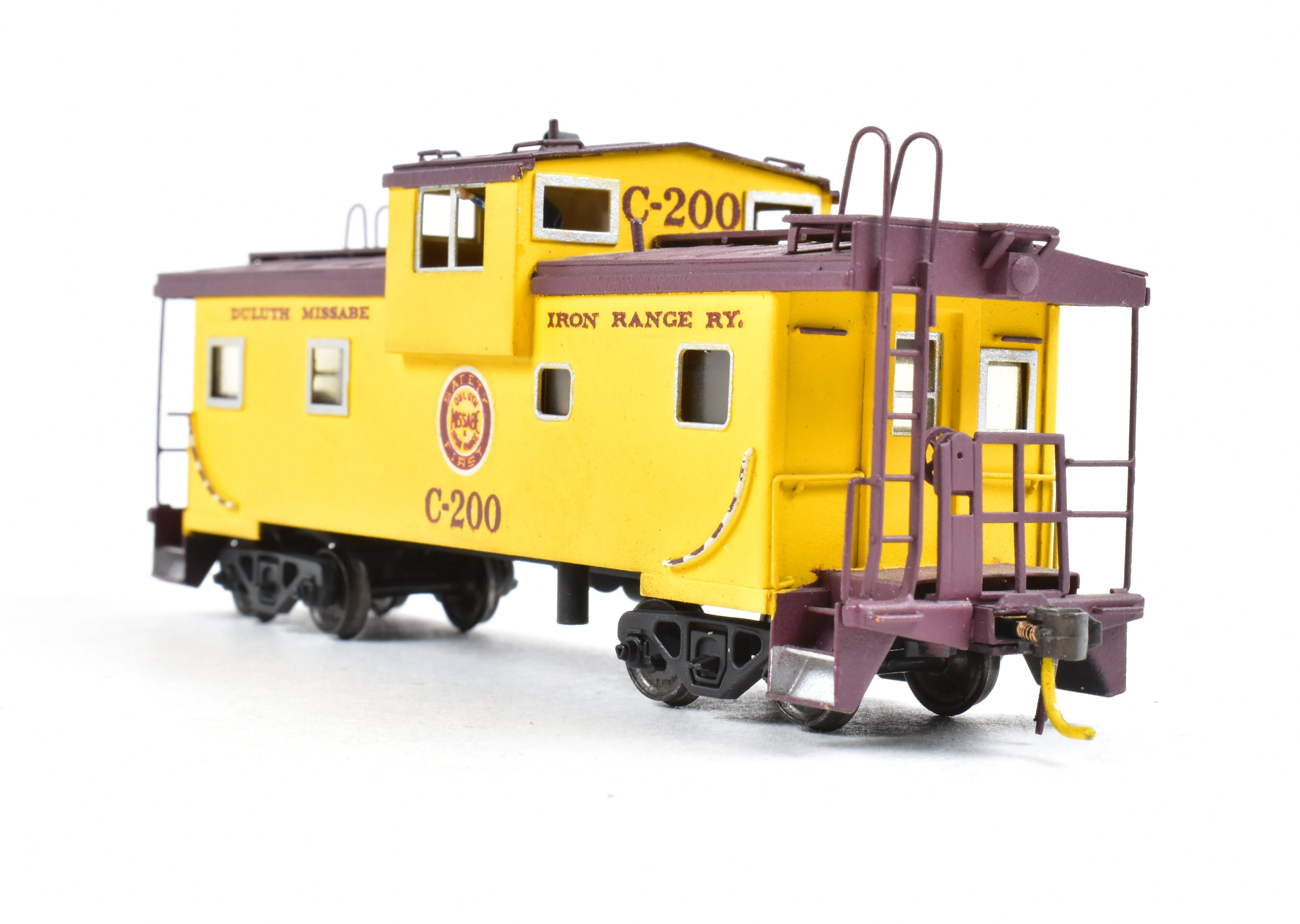 HO Brass LMB Models Inc. DM&IR - Duluth Missabe & Iron Range International Wide Vision Caboose CP NO BOX - Image 4
