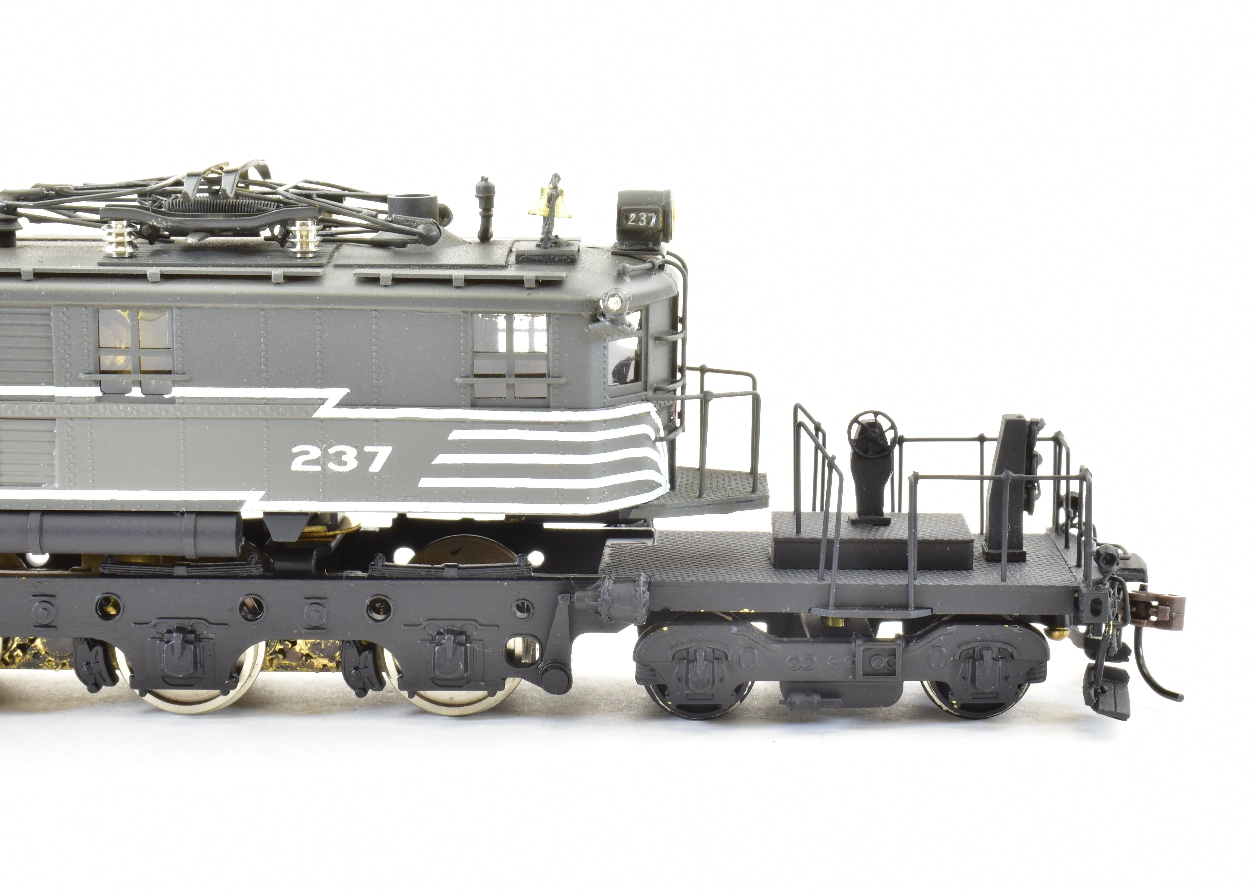 HO Brass MEW - Model Engineering Works NYC - New York Central CUT P-1A Box Motor Electric Engine - Image 13