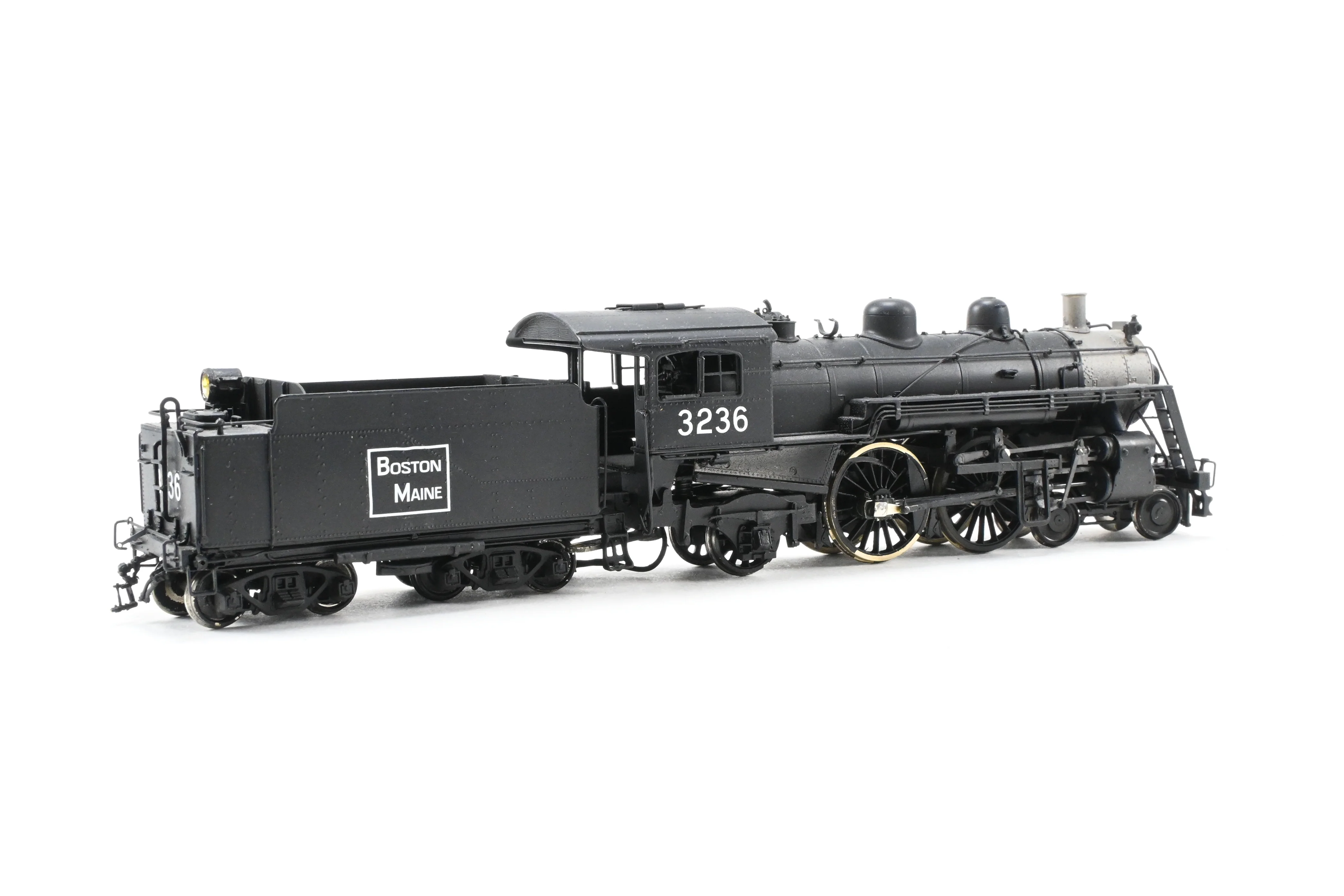 HO Brass NERS - New England Rail Service B&M - Boston & Maine Class J-1 4-4-2 Atlantic CP No. 3236 - Image 5