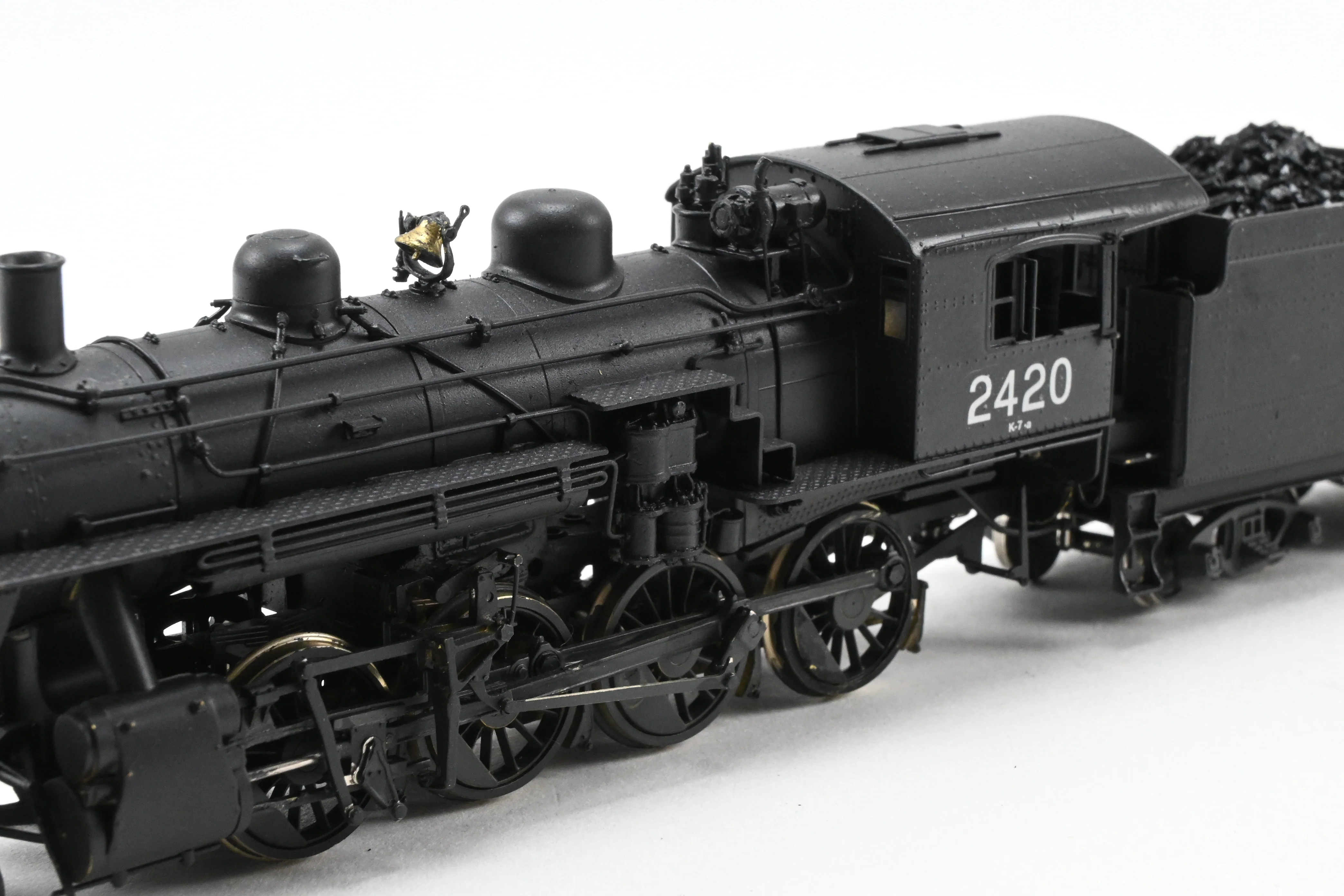 HO Brass NERS - New England Rail Service B&M - Boston & Maine Class K-7A 2-8-0 CP No. 2420 - Image 16