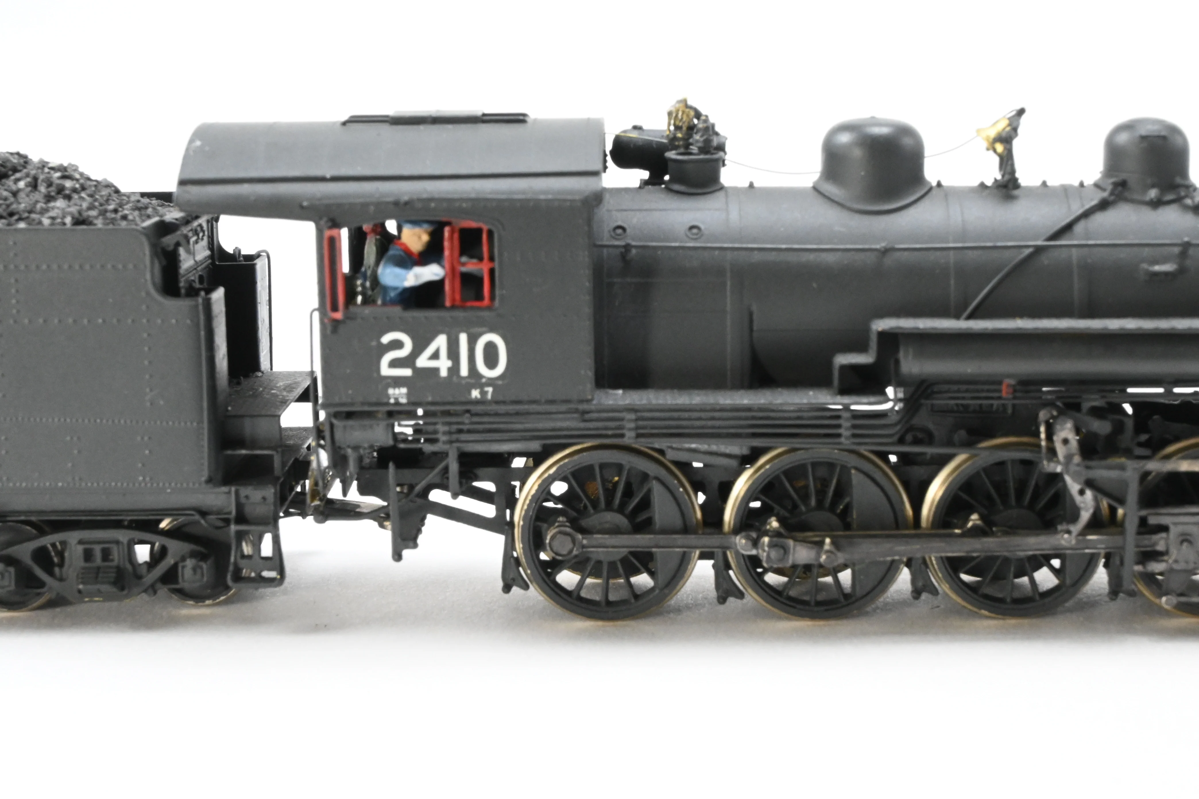 HO Brass NERS - New England Rail Service B&M - Boston & Maine Class K-7A 2-8-0 Consolidation CP No. 2410 REBOXX - Image 13