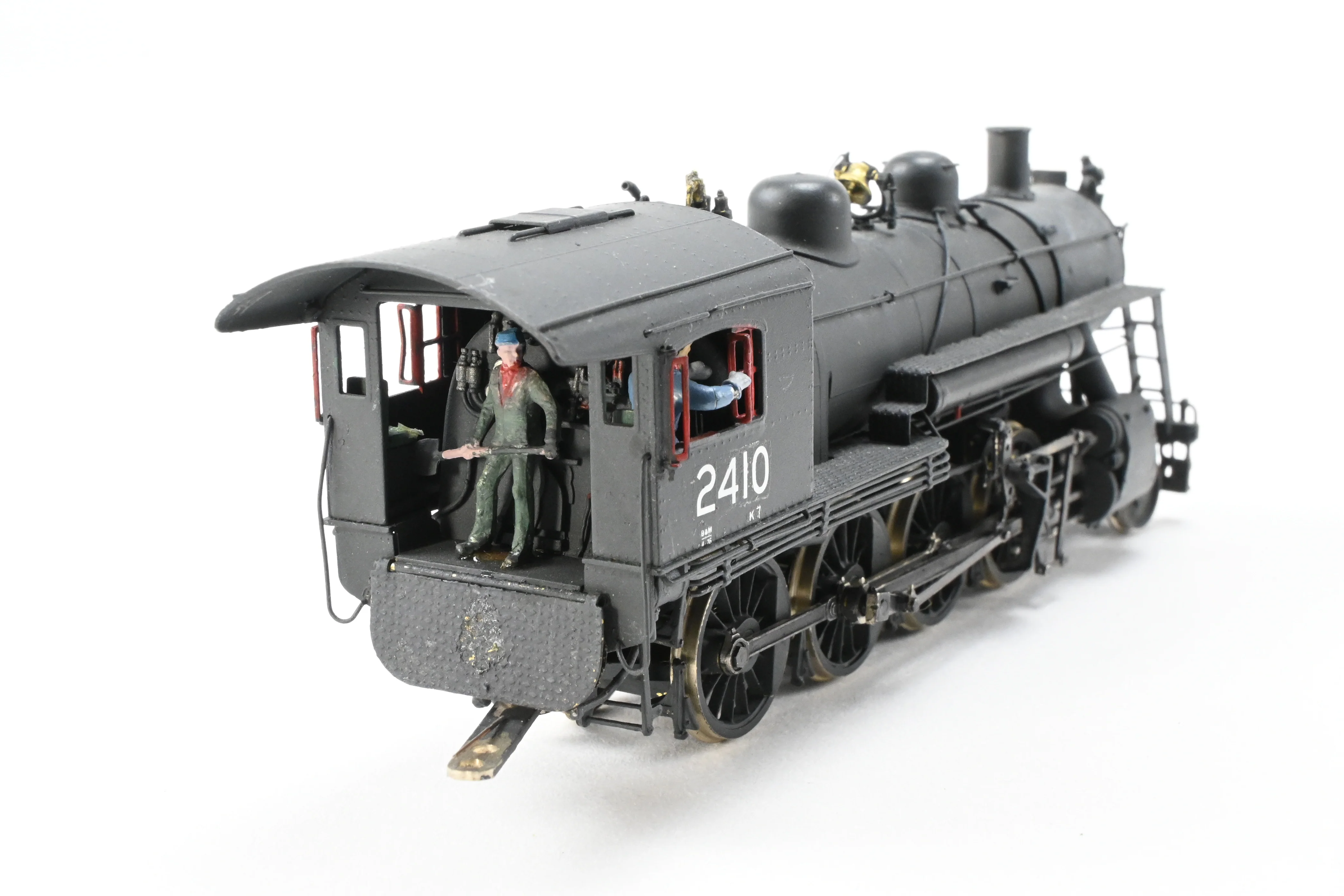 HO Brass NERS - New England Rail Service B&M - Boston & Maine Class K-7A 2-8-0 Consolidation CP No. 2410 REBOXX - Image 15