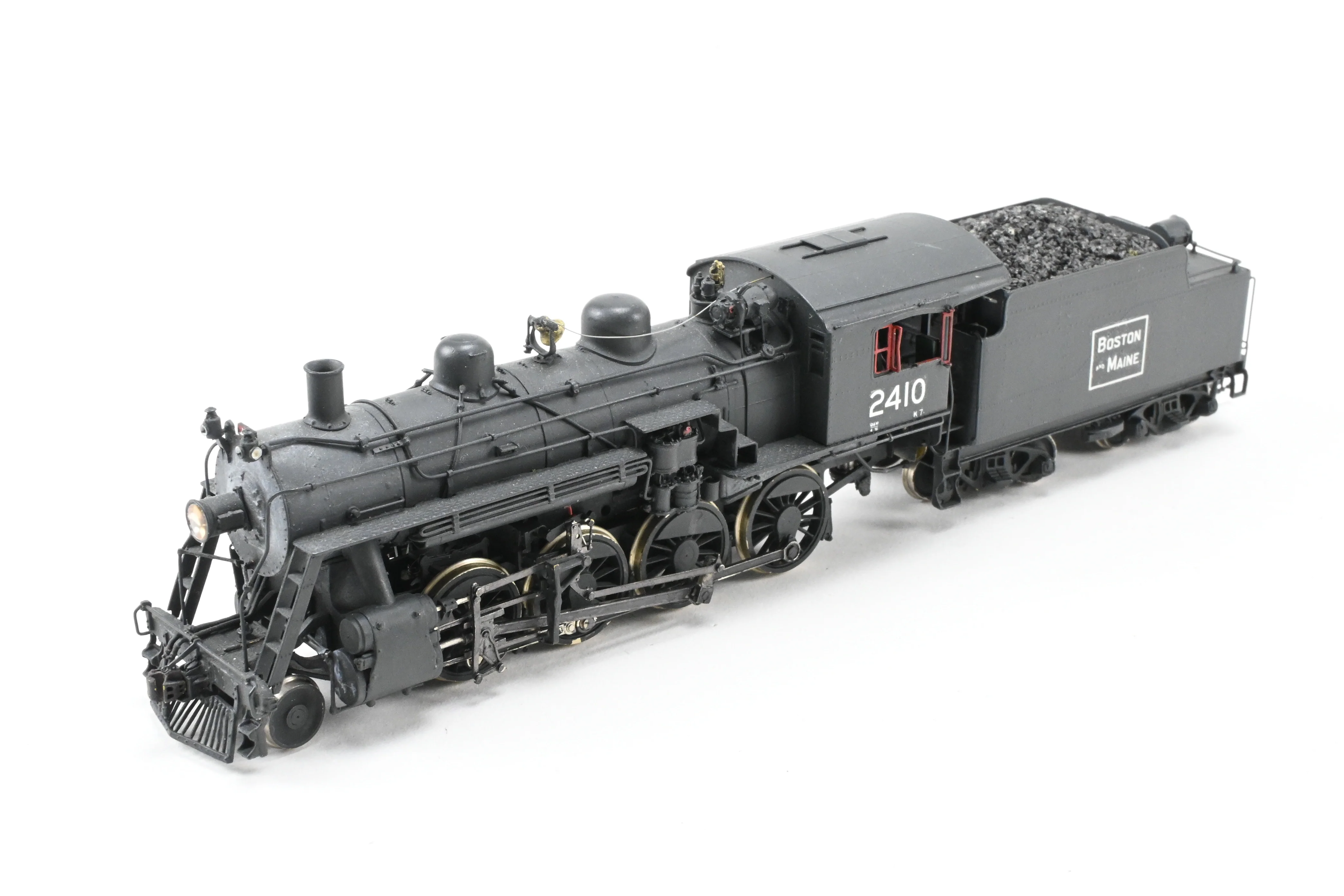 HO Brass NERS - New England Rail Service B&M - Boston & Maine Class K-7A 2-8-0 Consolidation CP No. 2410 REBOXX - Image 7