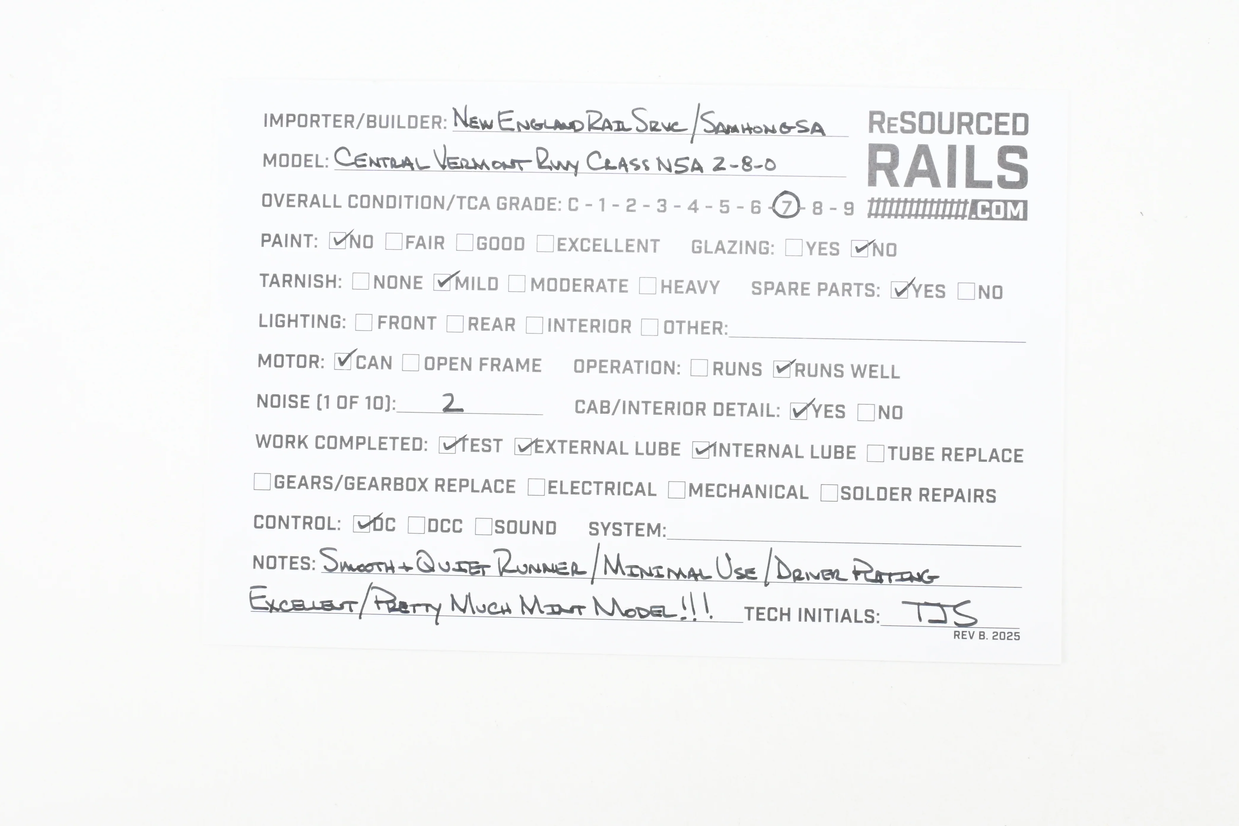 HO Brass NERS - New England Rail Service CV - Central Vermont Class N-5a 2-8-0 Consolidation RARE! - Image 20