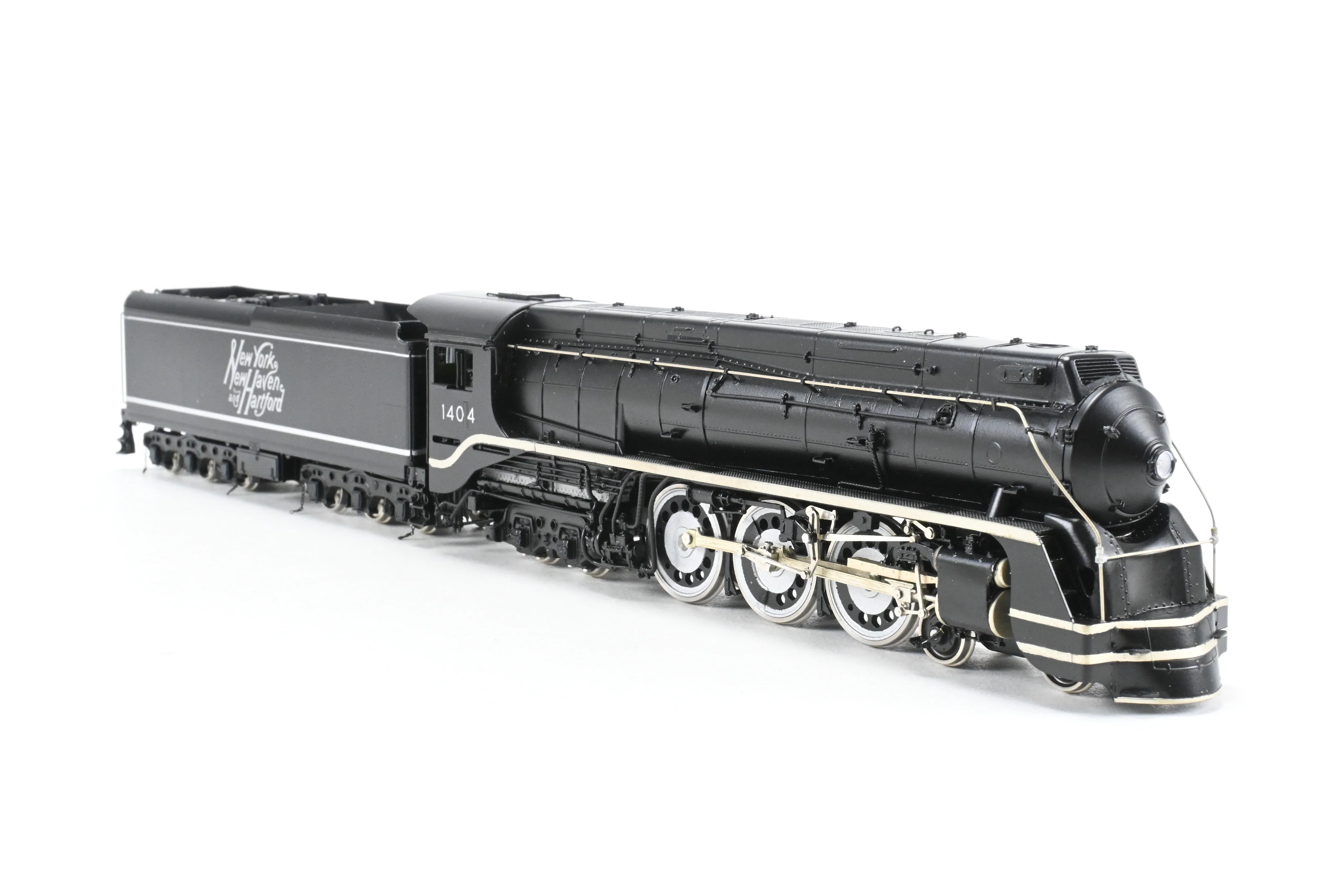 HO Brass CON W&R Enterprises NH - New Haven I-5 4-6-4 Hudson Version 3 FP No. 1404 - Image 4