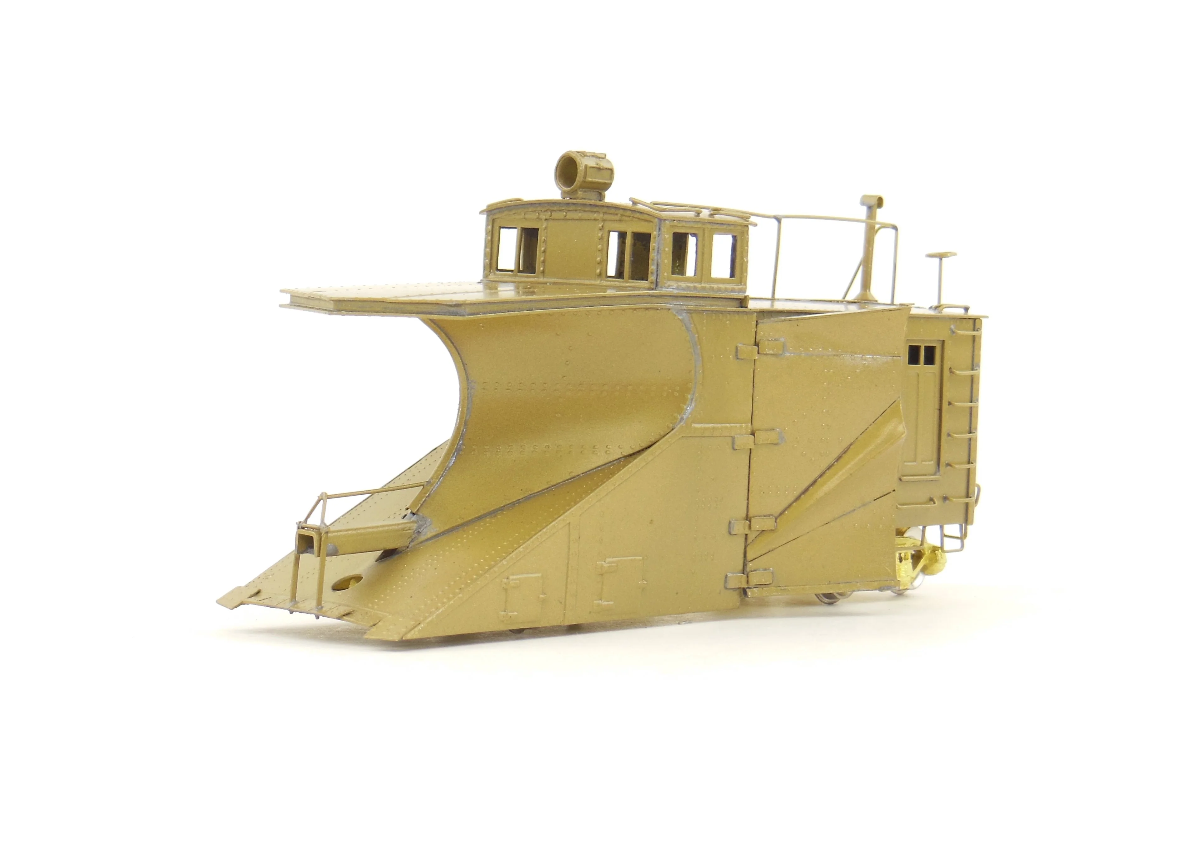 HO Brass NJ Custom Brass Various Roads MOW Snow Plow All Steel - Image 9