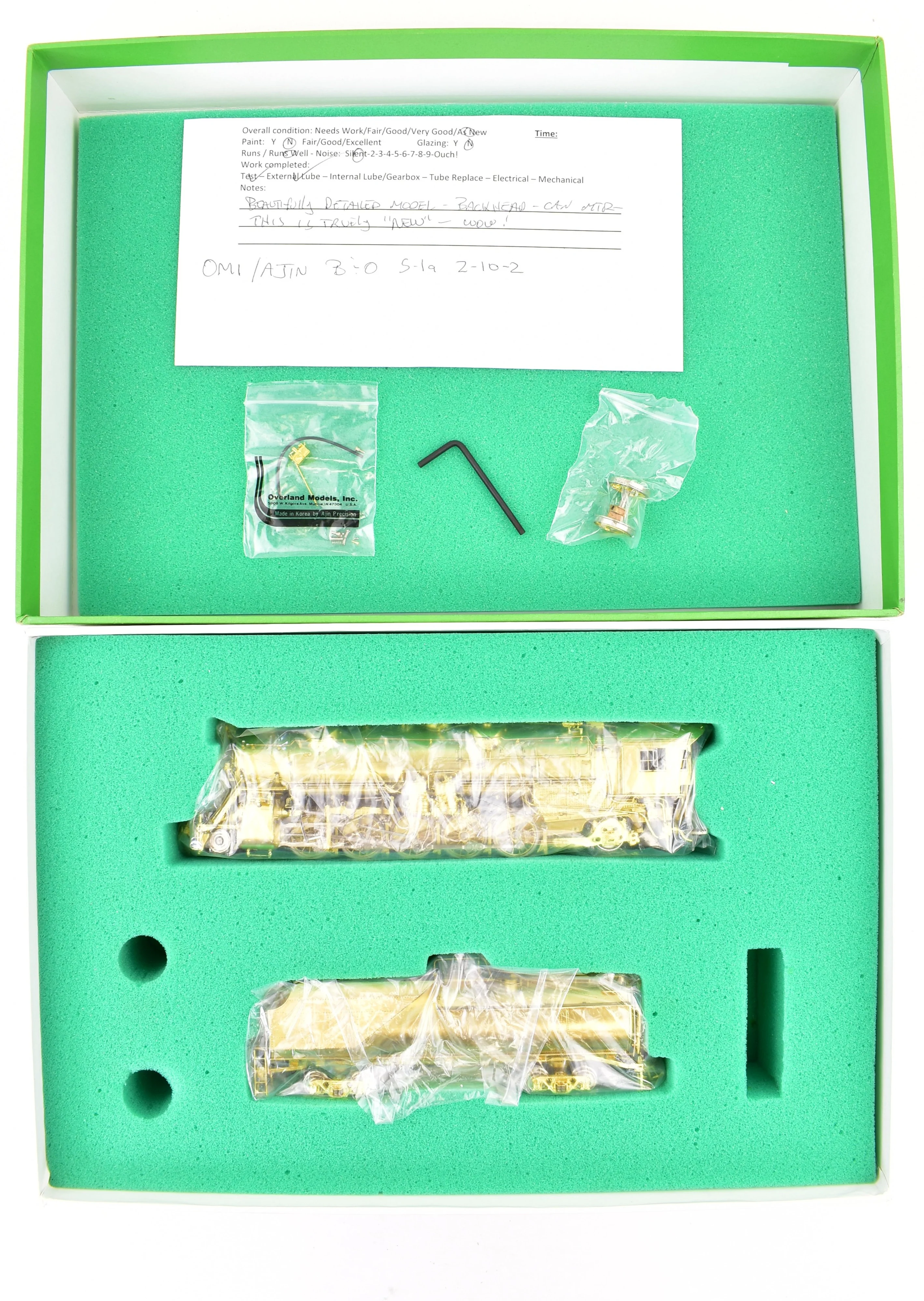 HO Brass OMI - Overland Models B&O - Baltimore & Ohio S-1a 2-10-2 - Image 24