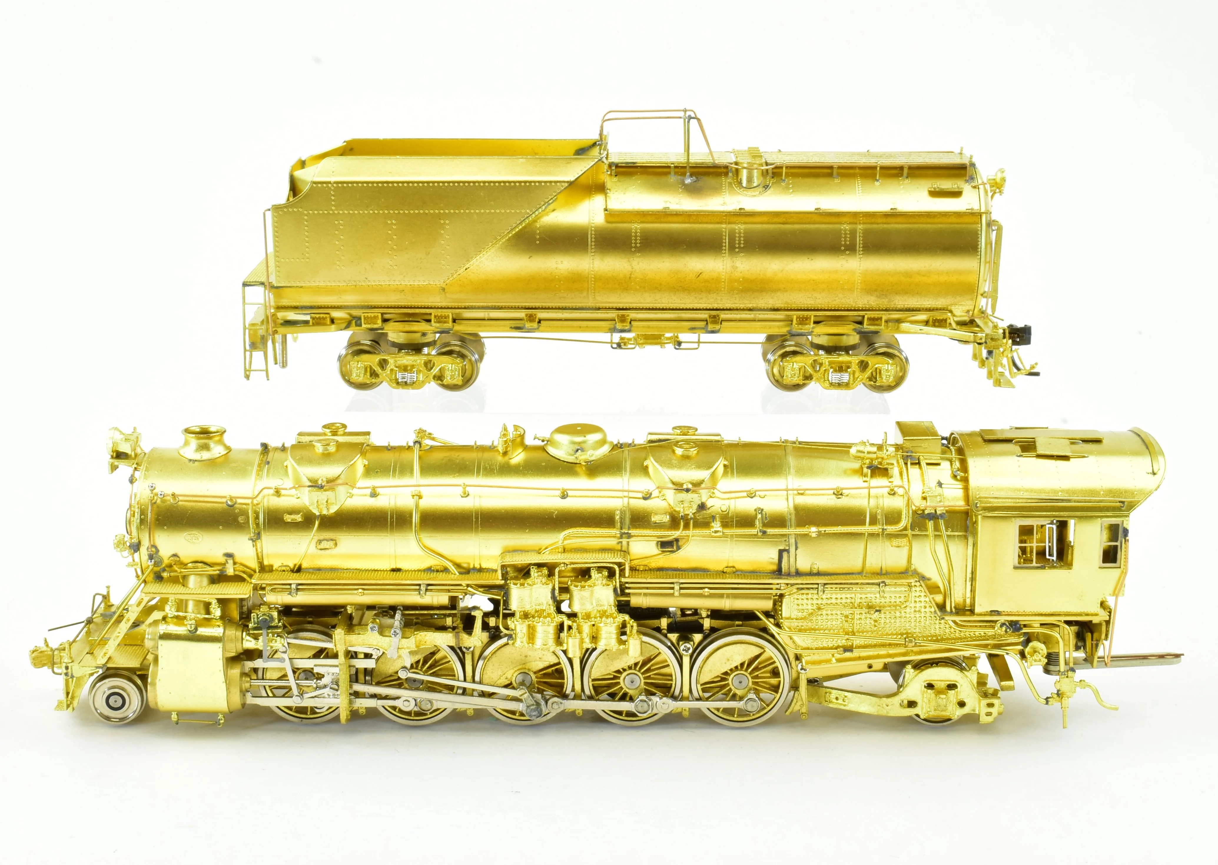 HO Brass OMI - Overland Models B&O - Baltimore & Ohio S-1a 2-10-2 - Image 3