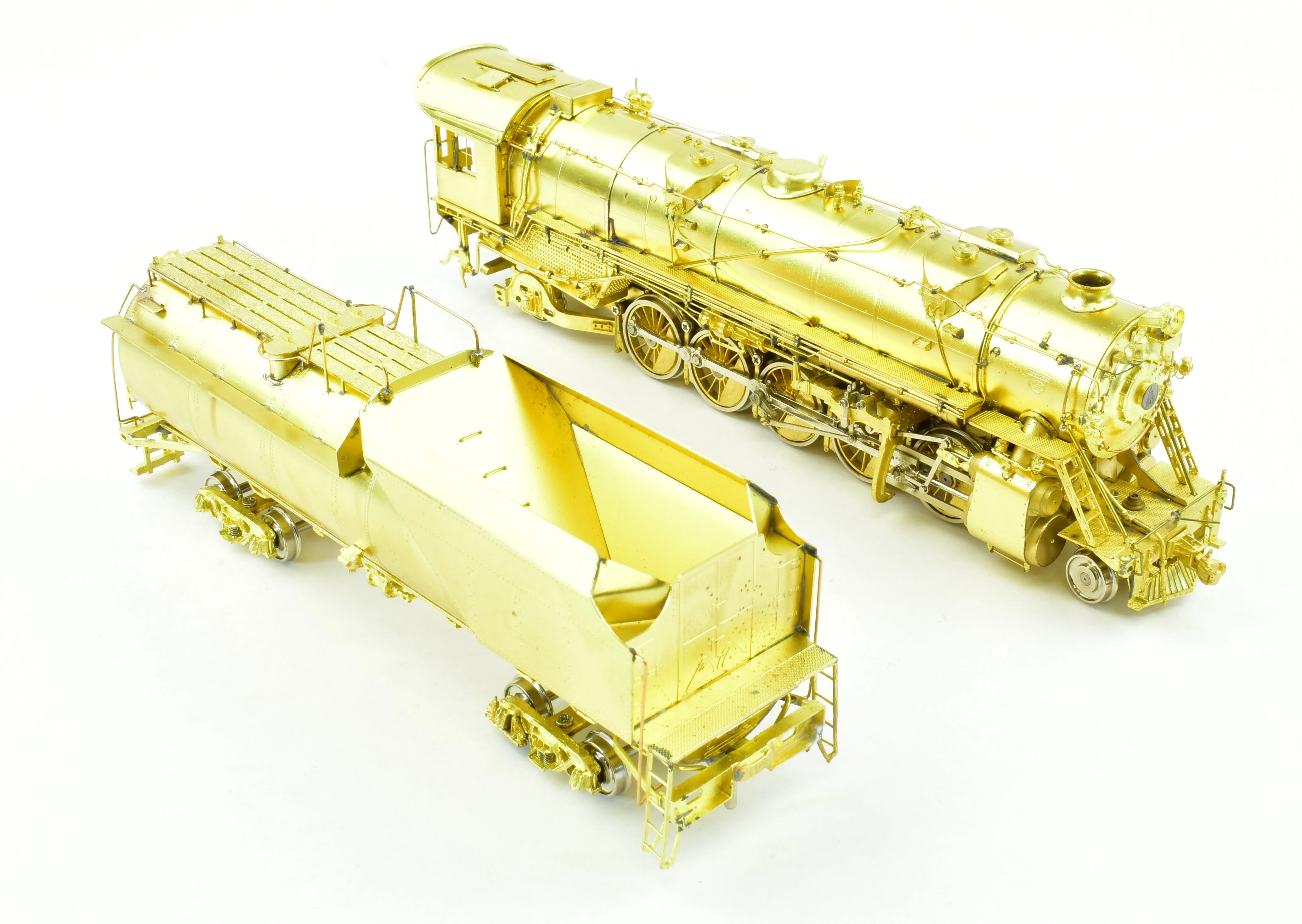 HO Brass OMI - Overland Models B&O - Baltimore & Ohio S-1a 2-10-2 - Image 7