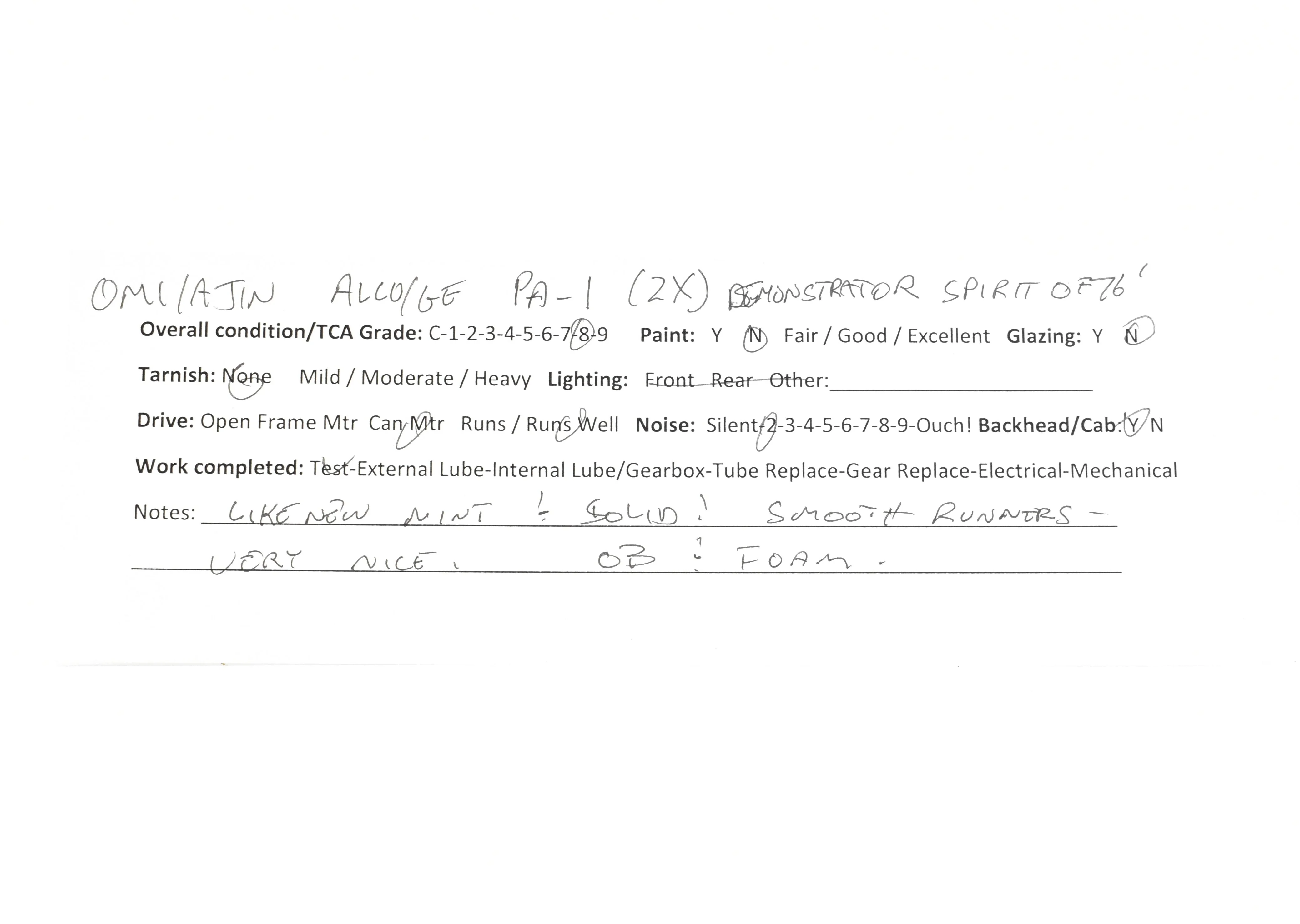 HO Brass OMI - Overland Models, Inc. Various Roads Alco/General Electric PA-1 Demonstrator "Spirit of 1776" - Image 21