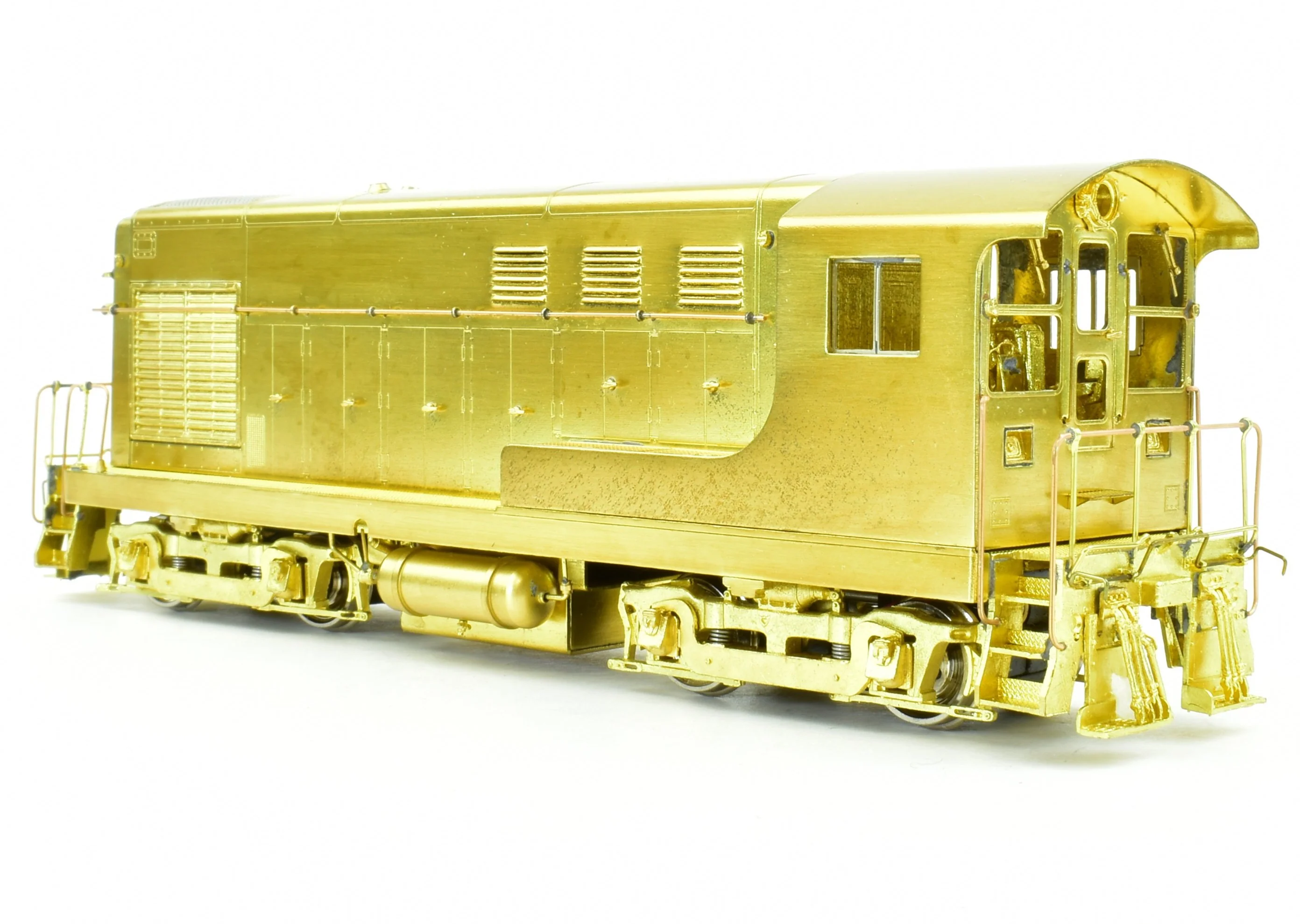 HO Brass OMI - Overland Models Inc.  ATSF/NYC- Santa Fe/New York Central Fairbanks Morse FM H-12-44 With Cab Overhang - Image 11