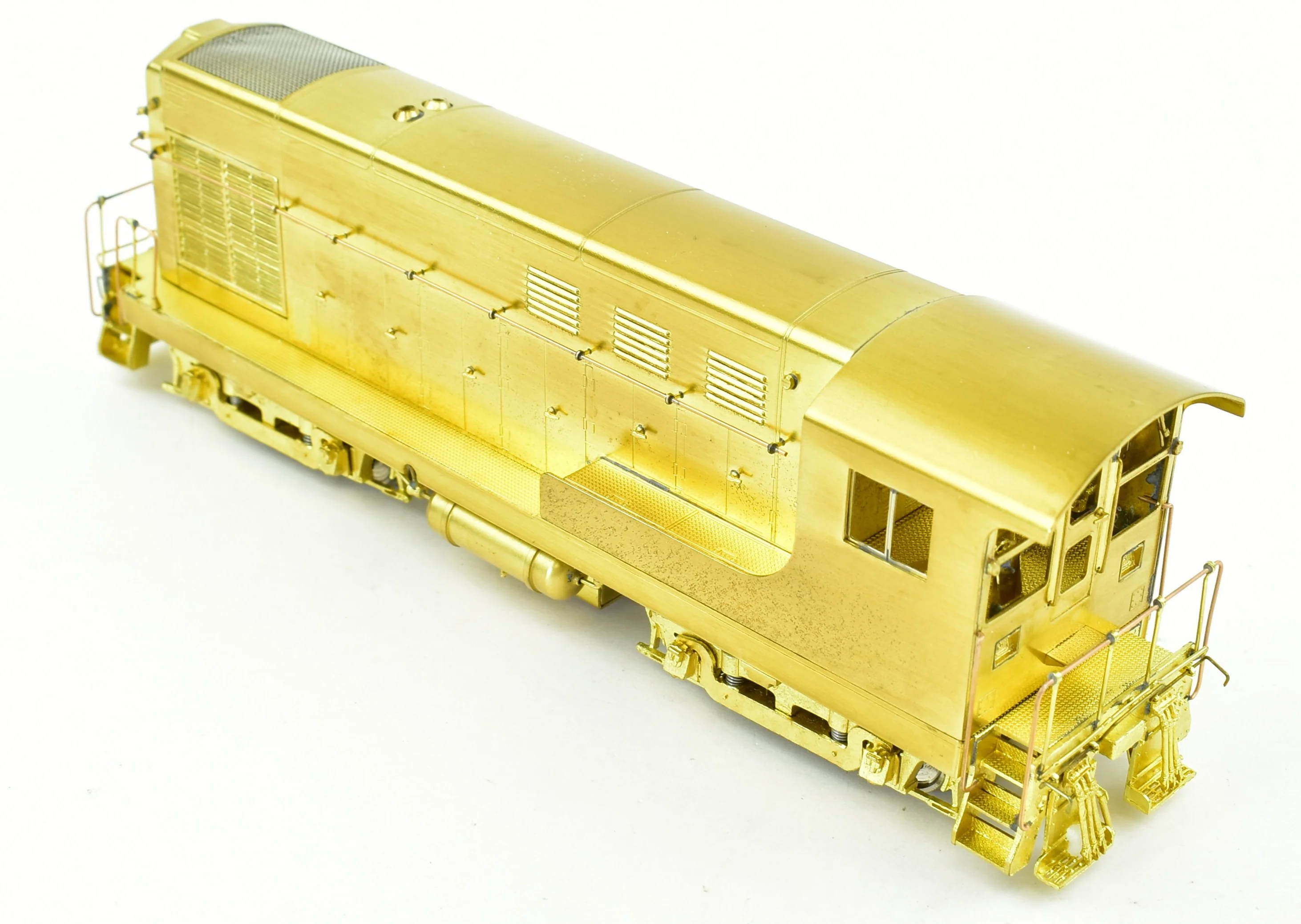 HO Brass OMI - Overland Models Inc.  ATSF/NYC- Santa Fe/New York Central Fairbanks Morse FM H-12-44 With Cab Overhang - Image 6