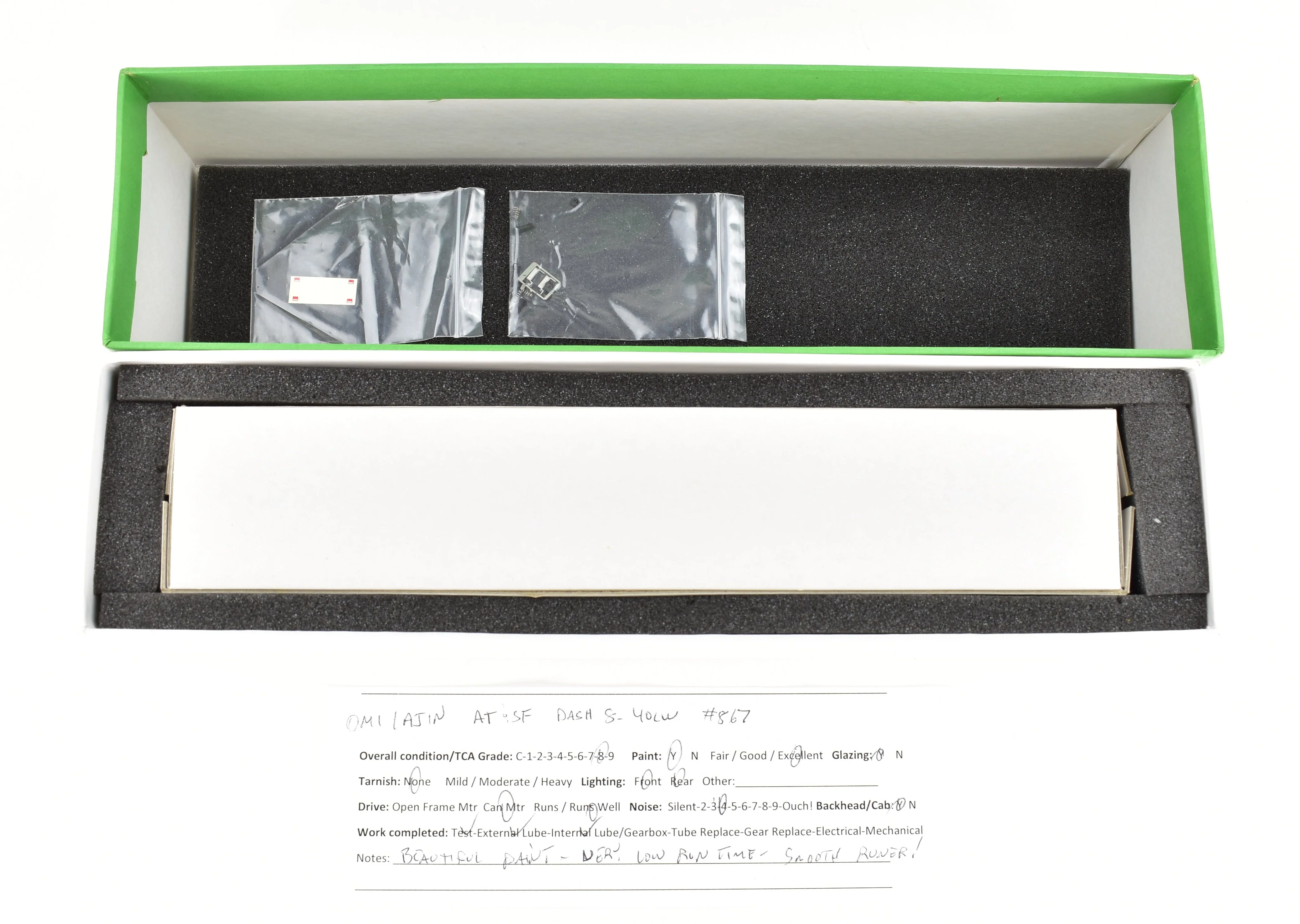 HO Brass OMI - Overland Models, Inc. ATSF - Santa Fe EMD Dash 8-40CW FP No. 867 - Image 20