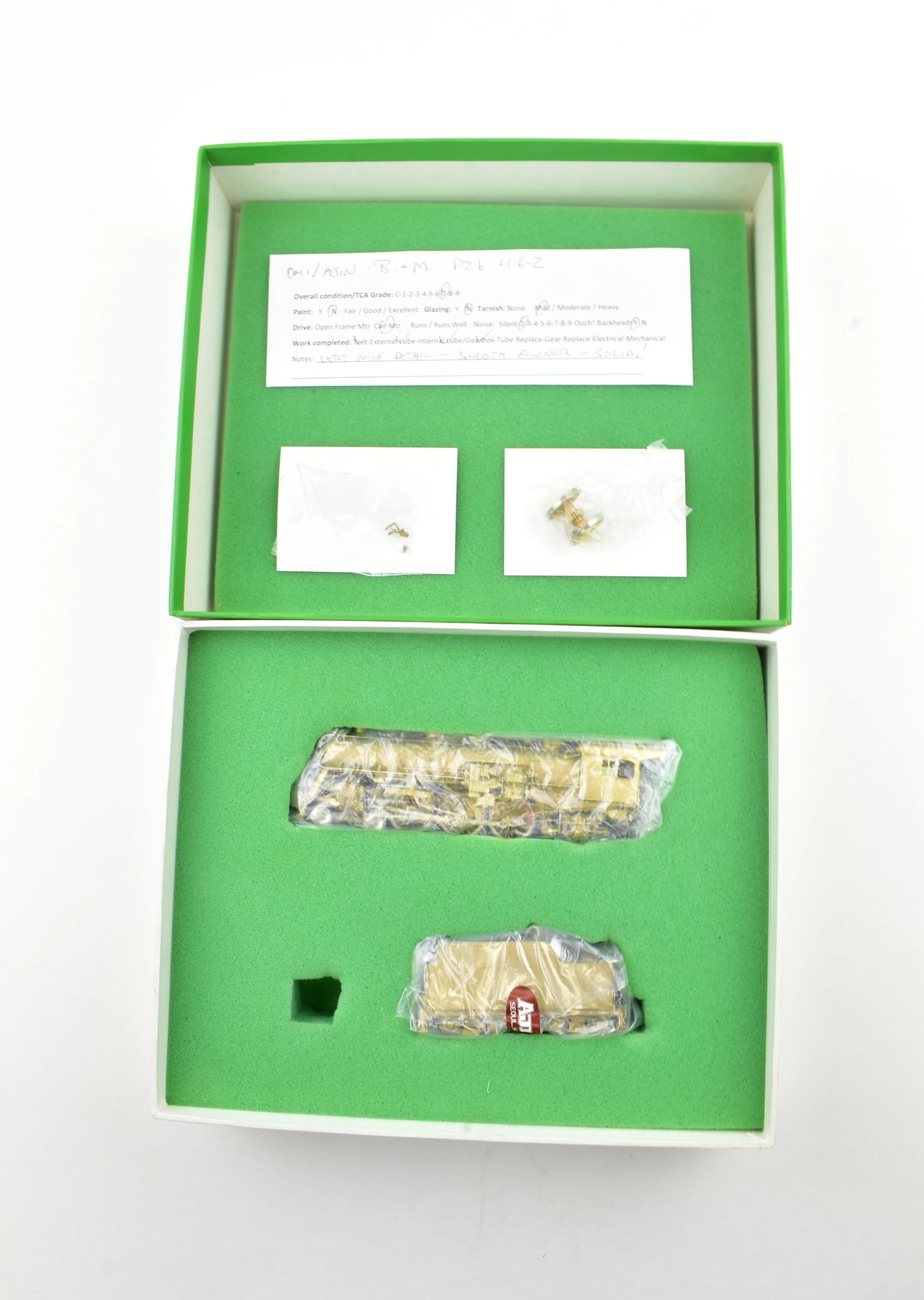 HO Brass OMI - Overland Models Inc. B&M  - Boston & Maine P2b 4-6-2 - Image 22