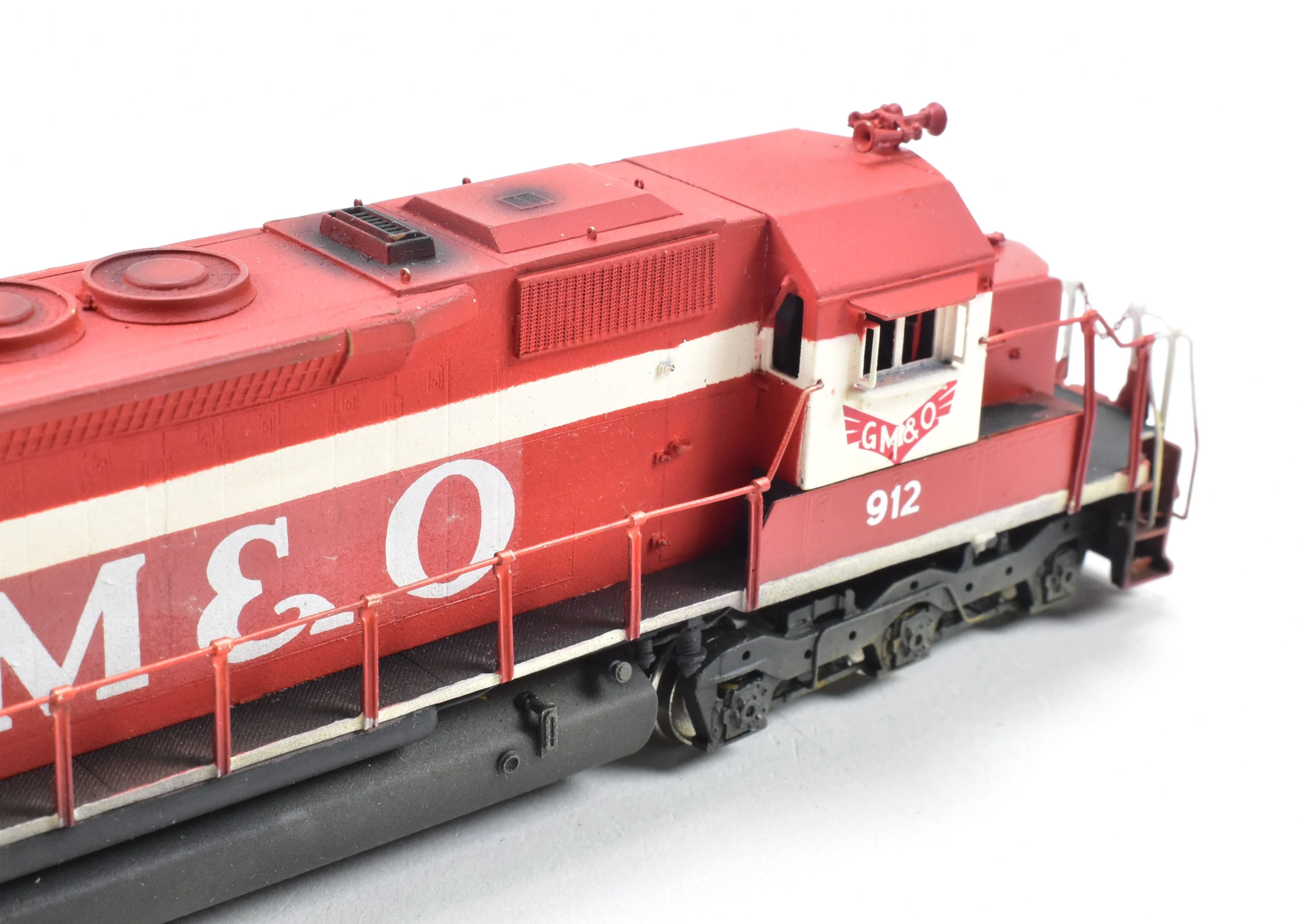 HO Brass OMI - Overland Models Inc. GM&O - Gulf Mobile & Ohio EMD SD40 C/P No. 912 Light Weathering - Image 14