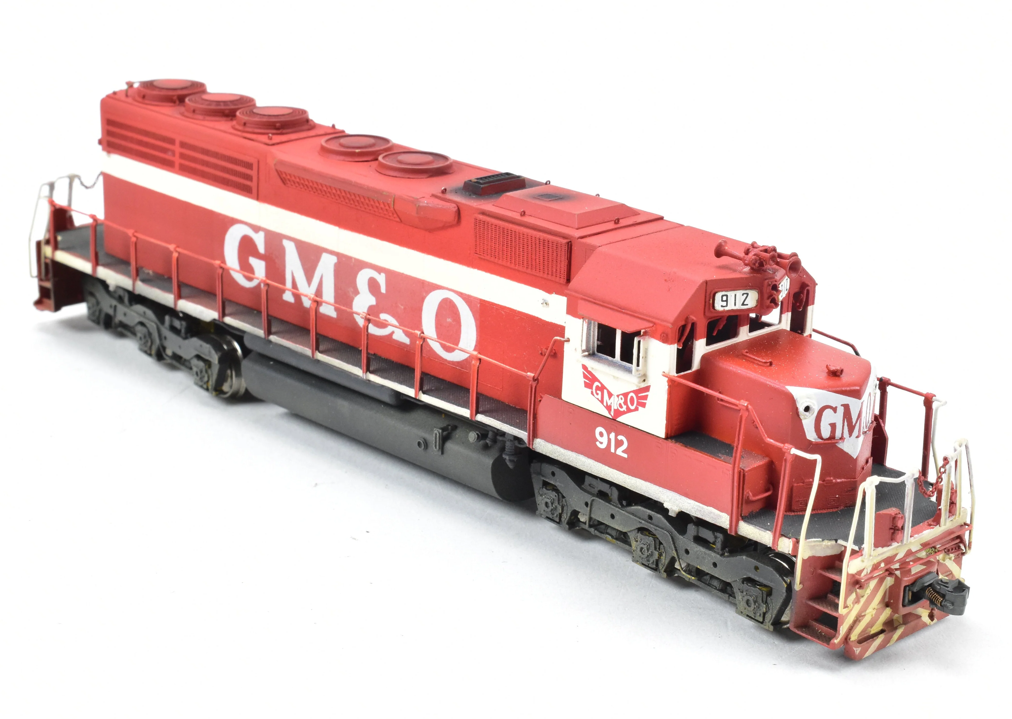 HO Brass OMI - Overland Models Inc. GM&O - Gulf Mobile & Ohio EMD SD40 C/P No. 912 Light Weathering - Image 9