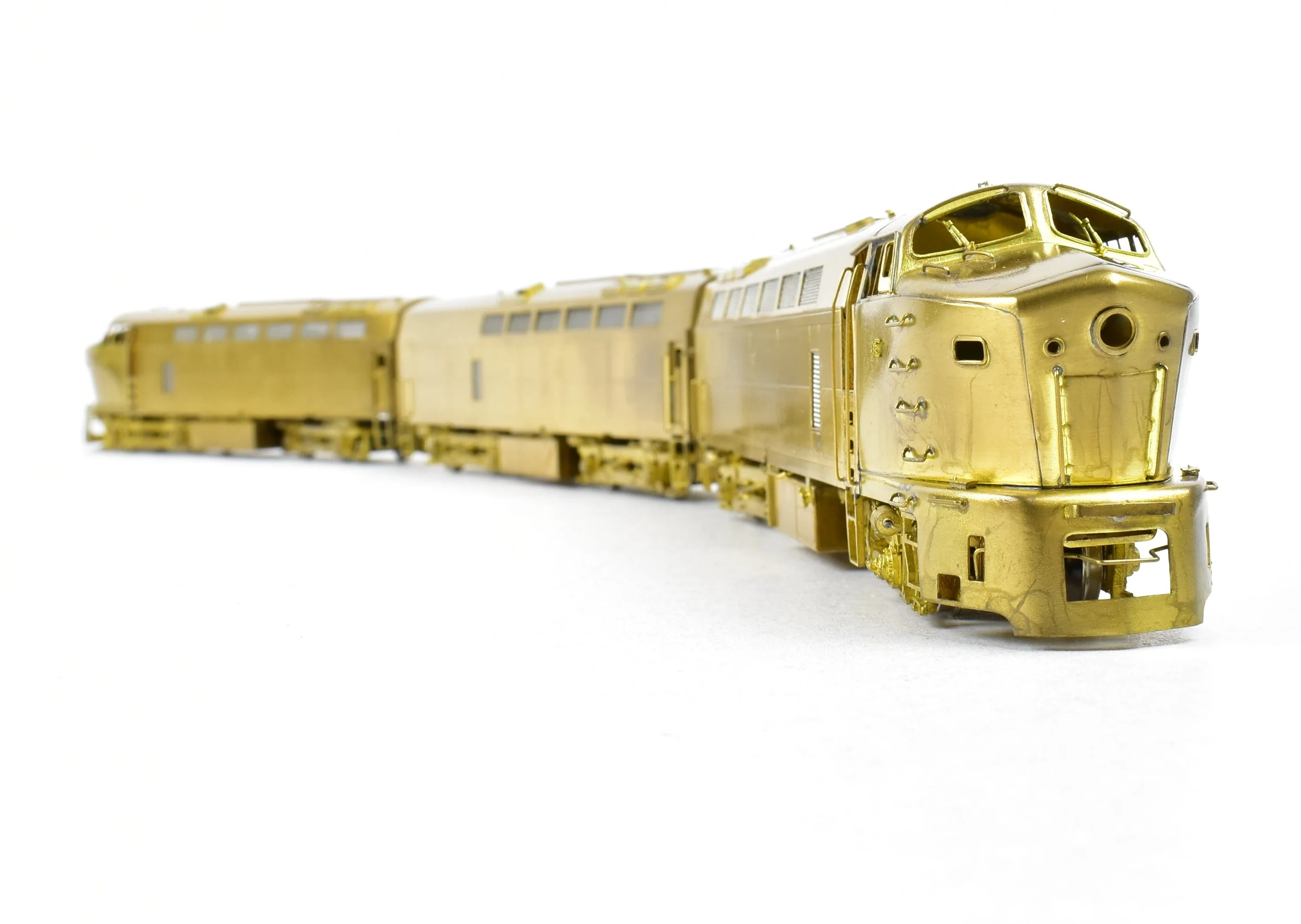 HO Brass CON OMI - Overland Models Inc. NYC, CIL, PRR, and B&O Baldwin RF-16 Shark Nose A/B/A Set - Image 36