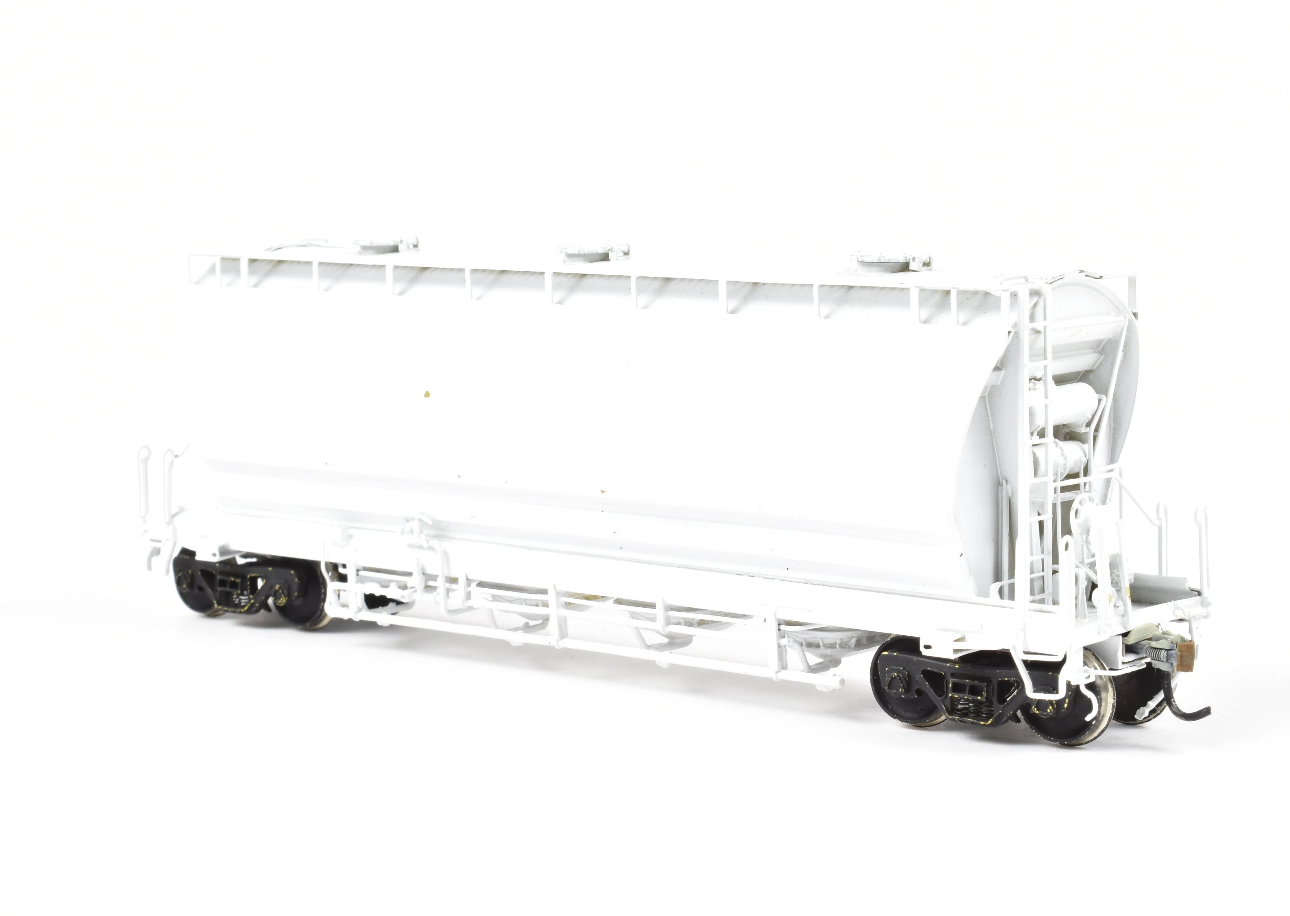 HO Brass CON OMI - Overland Models, Inc. NYC - New York Central PC - Penn Central and CR - Conrail Flexi-Flow PD Covered Hopper Custom Painted Unlettered - Image 4