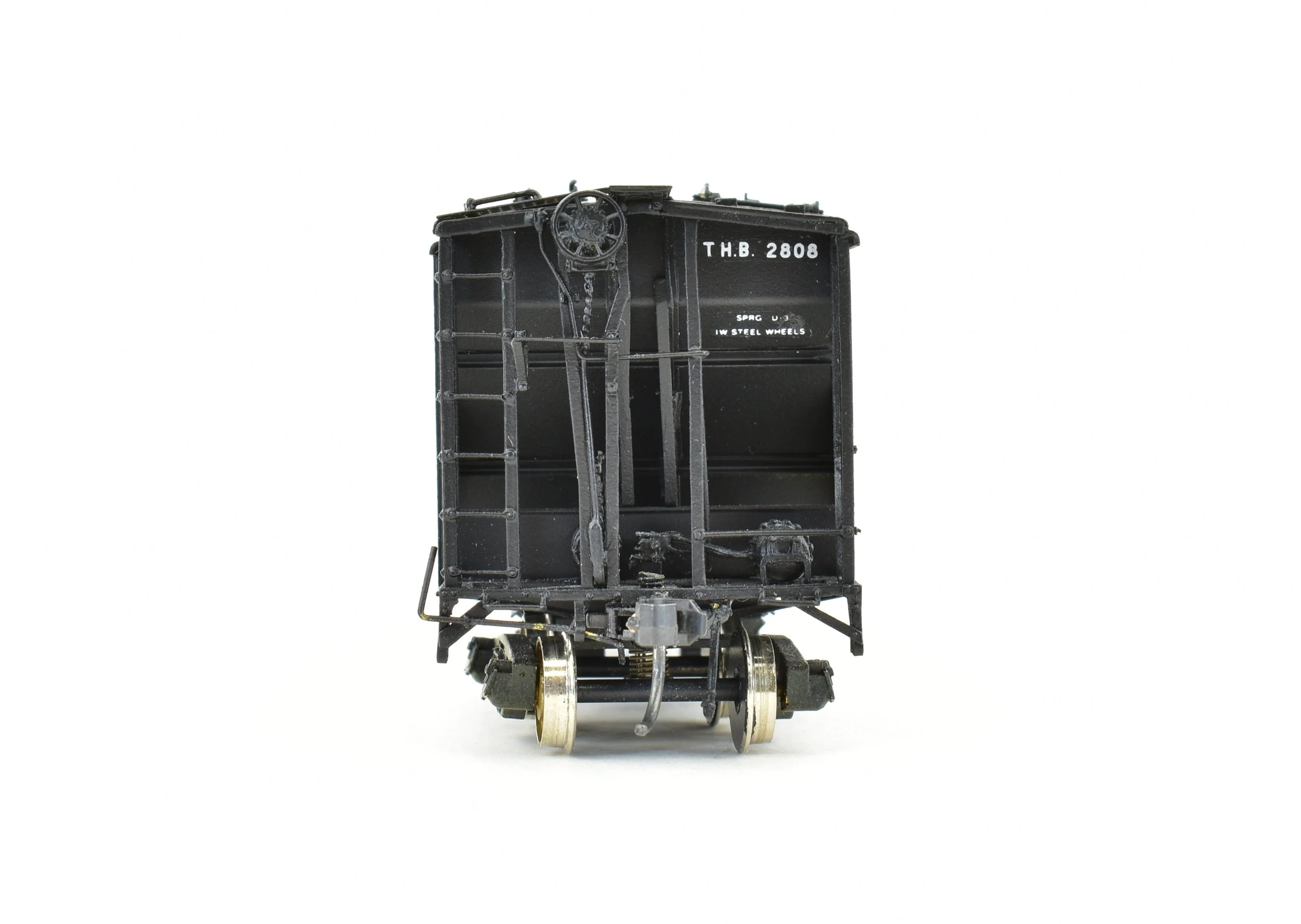 HO Brass OMI - Overland Models, Inc. TH&B - Toronto Hamilton & Buffalo Custom Painted CN Slab Side Covered Hopper - Image 10