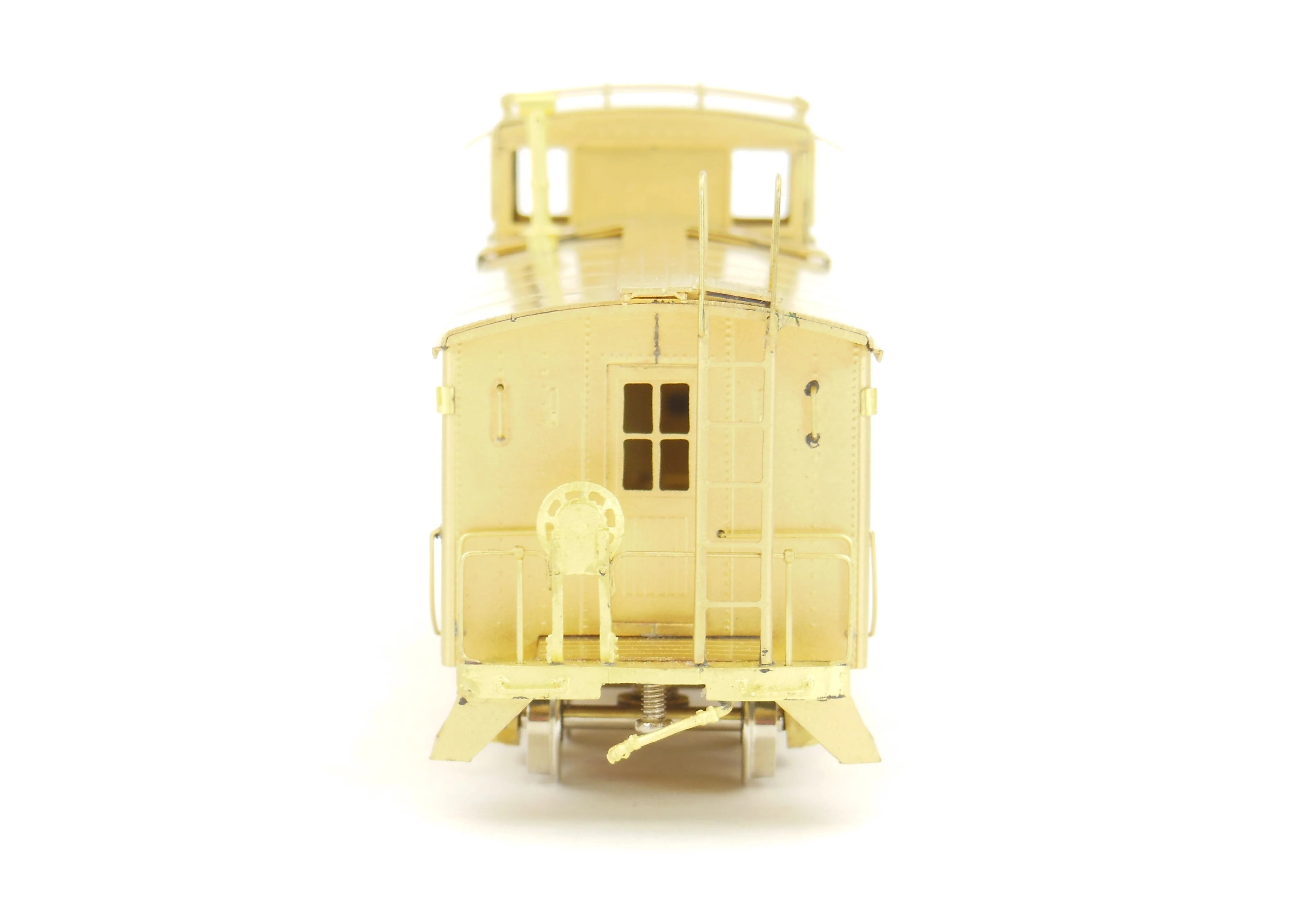 HO Brass Oriental Limited ATSF - Santa Fe Original Round Roof Caboose - Image 7