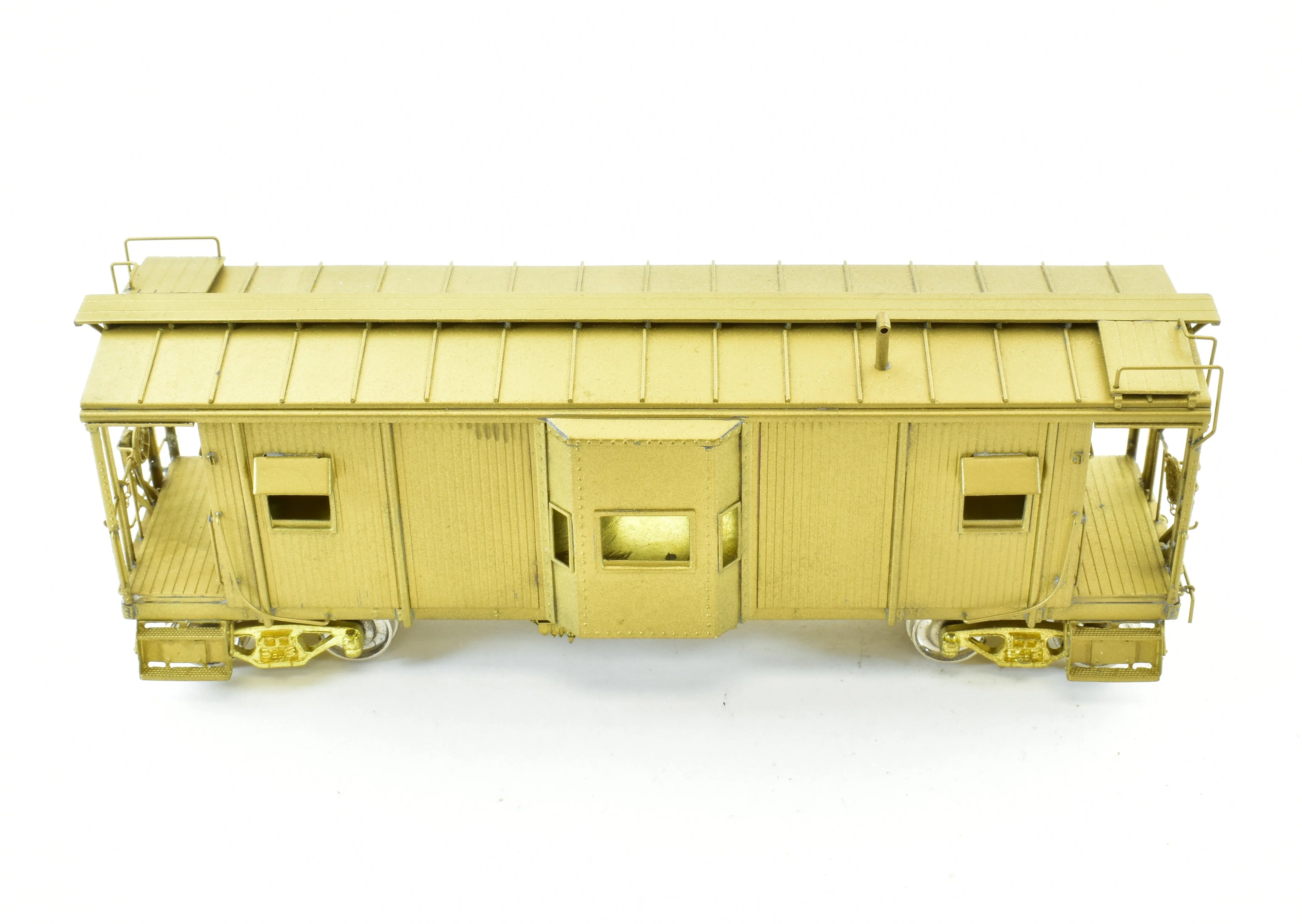 HO Brass Oriental Limited B&O -Baltimore & Ohio I-13 Wood Bay Window Caboose - Image 6