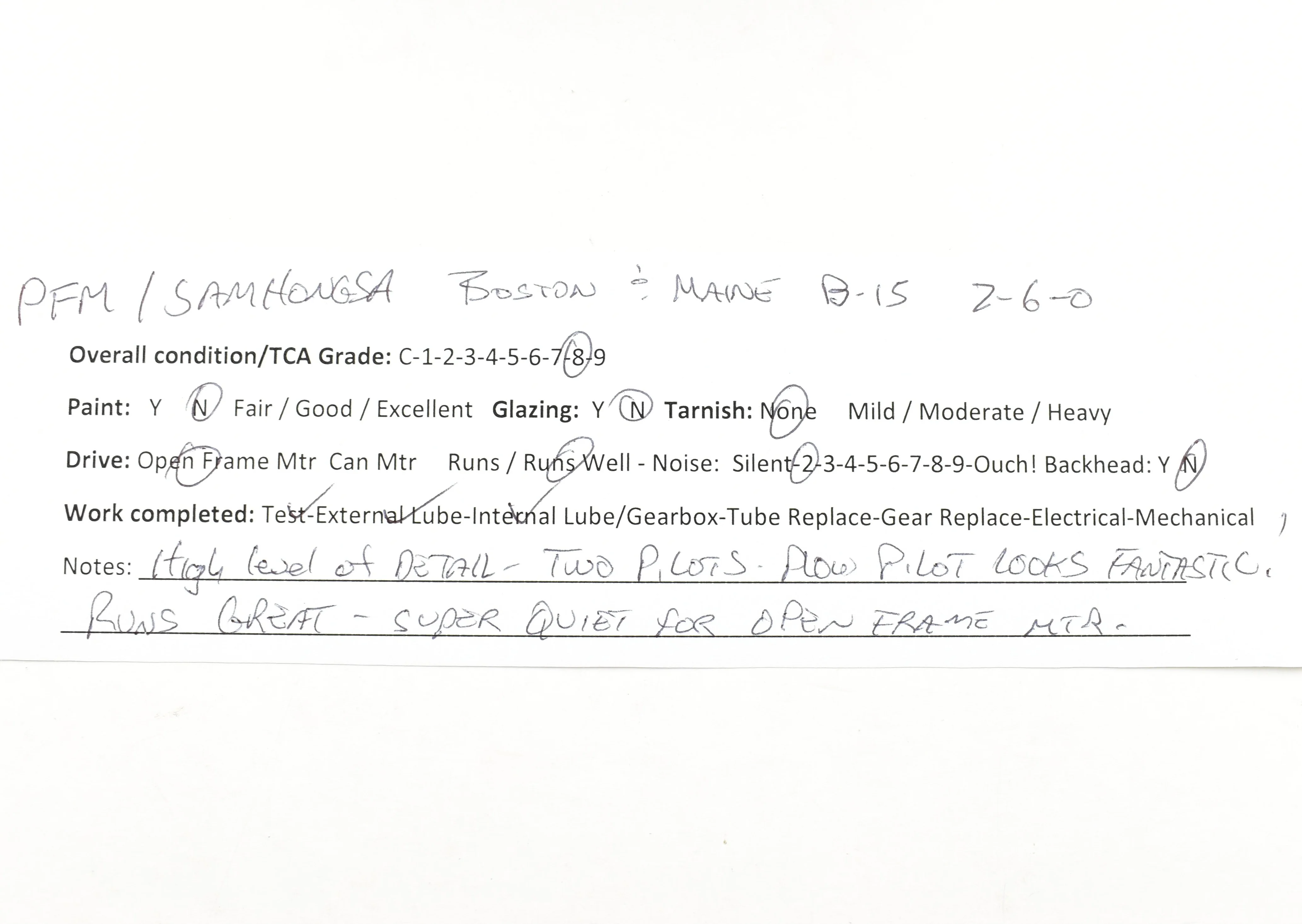 HO Brass PFM - Samhongsa B&M - Boston & Maine B-15 2-6-0 w/ Snow Plow Pilot - Image 24