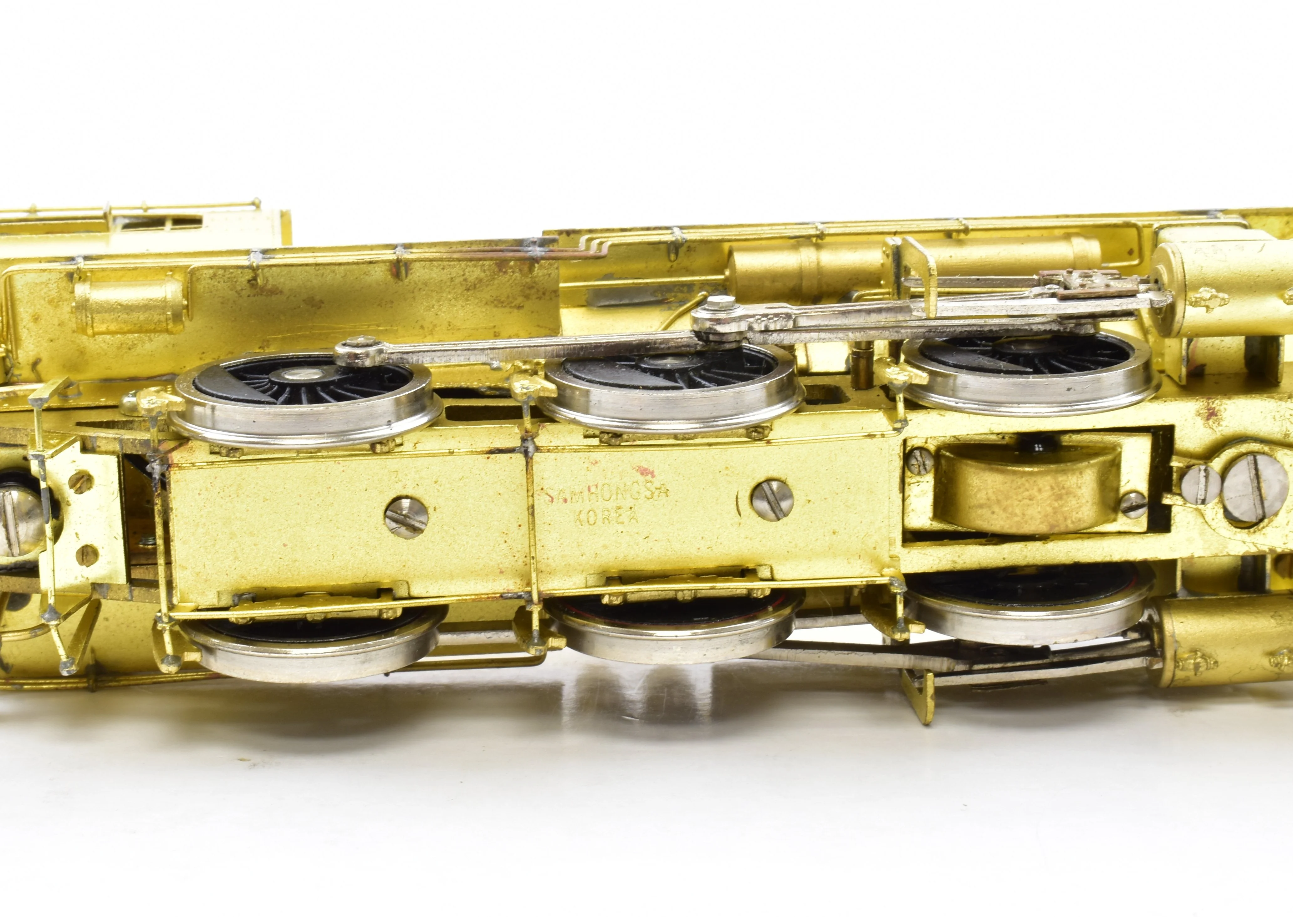 HO Brass PFM - Samhongsa B&M - Boston & Maine B-15 2-6-0 w/ Snow Plow Pilot - Image 5