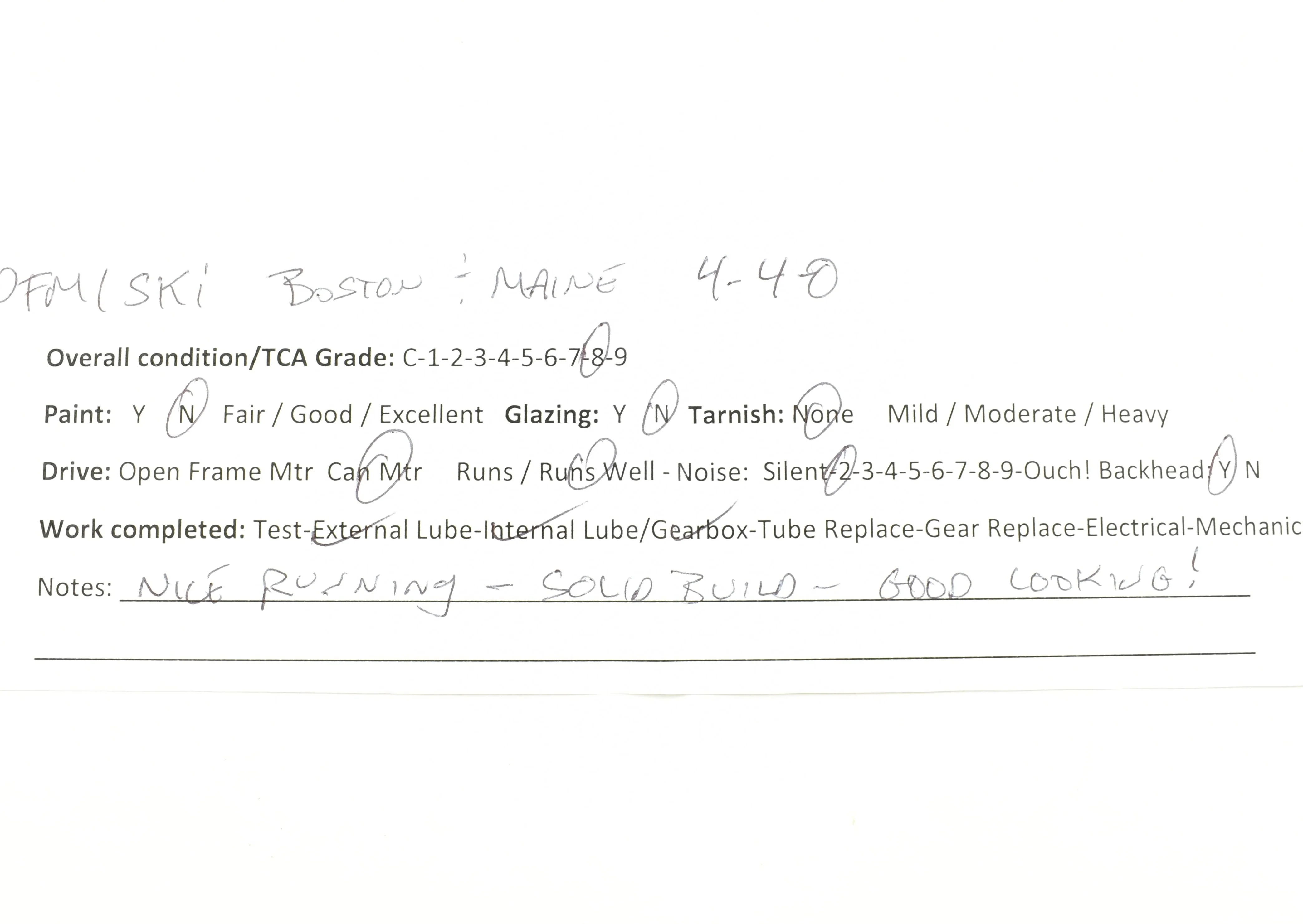 HO Brass PFM - SKI B&M - Boston & Maine 4-4-0 A-41F - Image 21