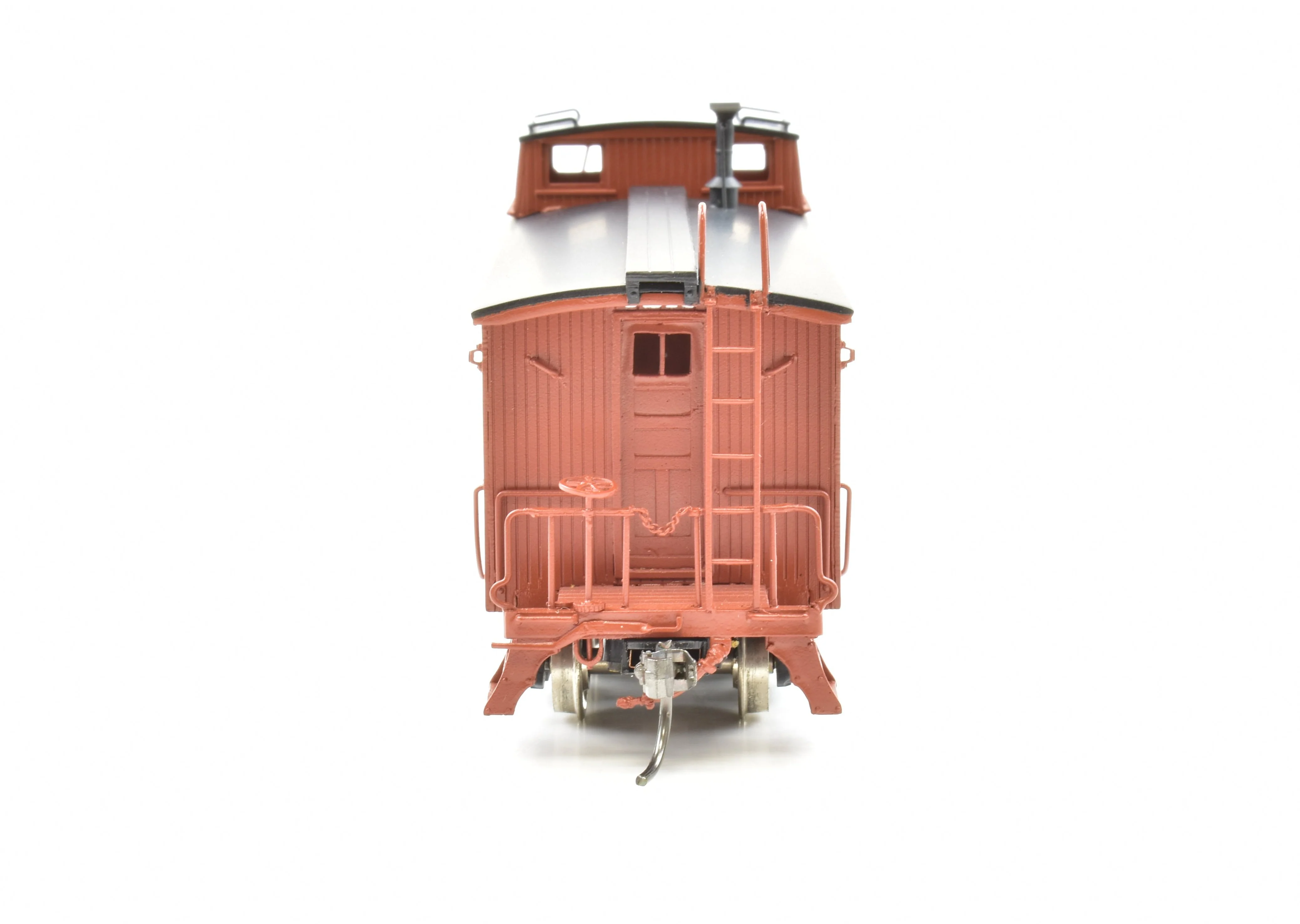 HO Brass PFM - SKI IC - Illinois Central Wood Caboose Factory Painted - Image 8