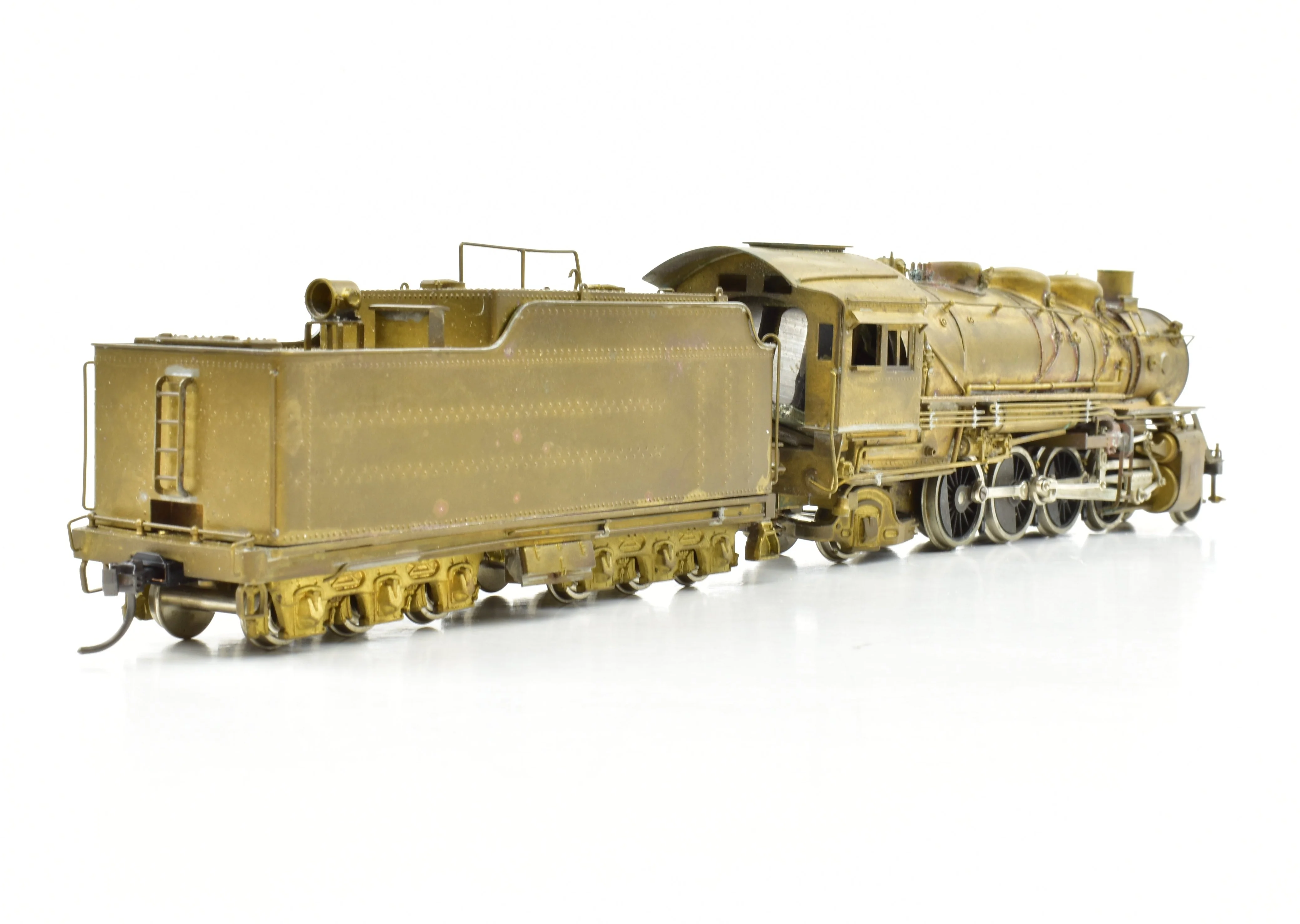 HO Brass PFM - Toby ATSF - Santa Fe 2-8-2 Mikado - Image 11