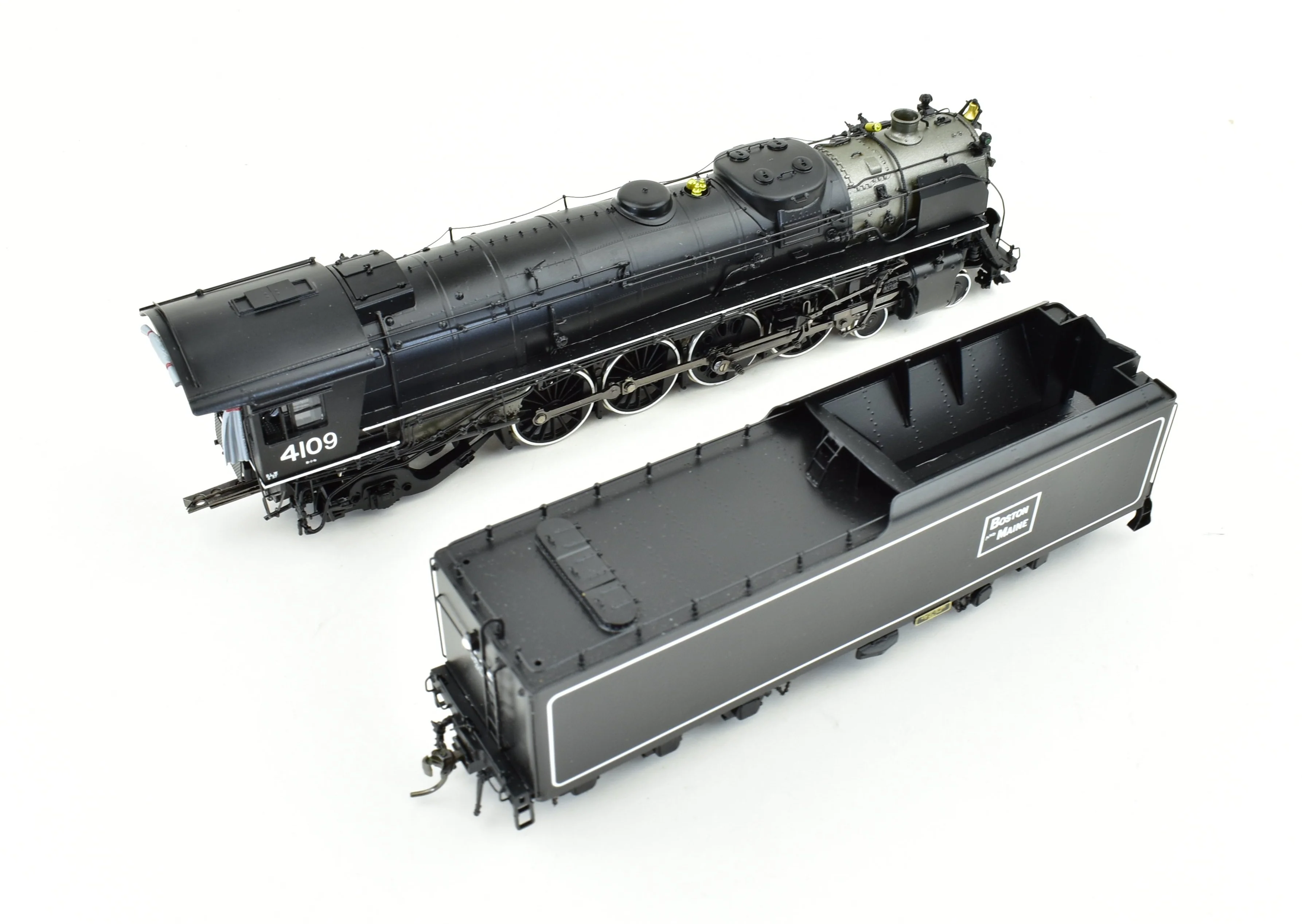 HO Brass CON PSC - Precision Scale Co. B&M - Boston & Maine R-1b 4-8-2 FP - Image 10