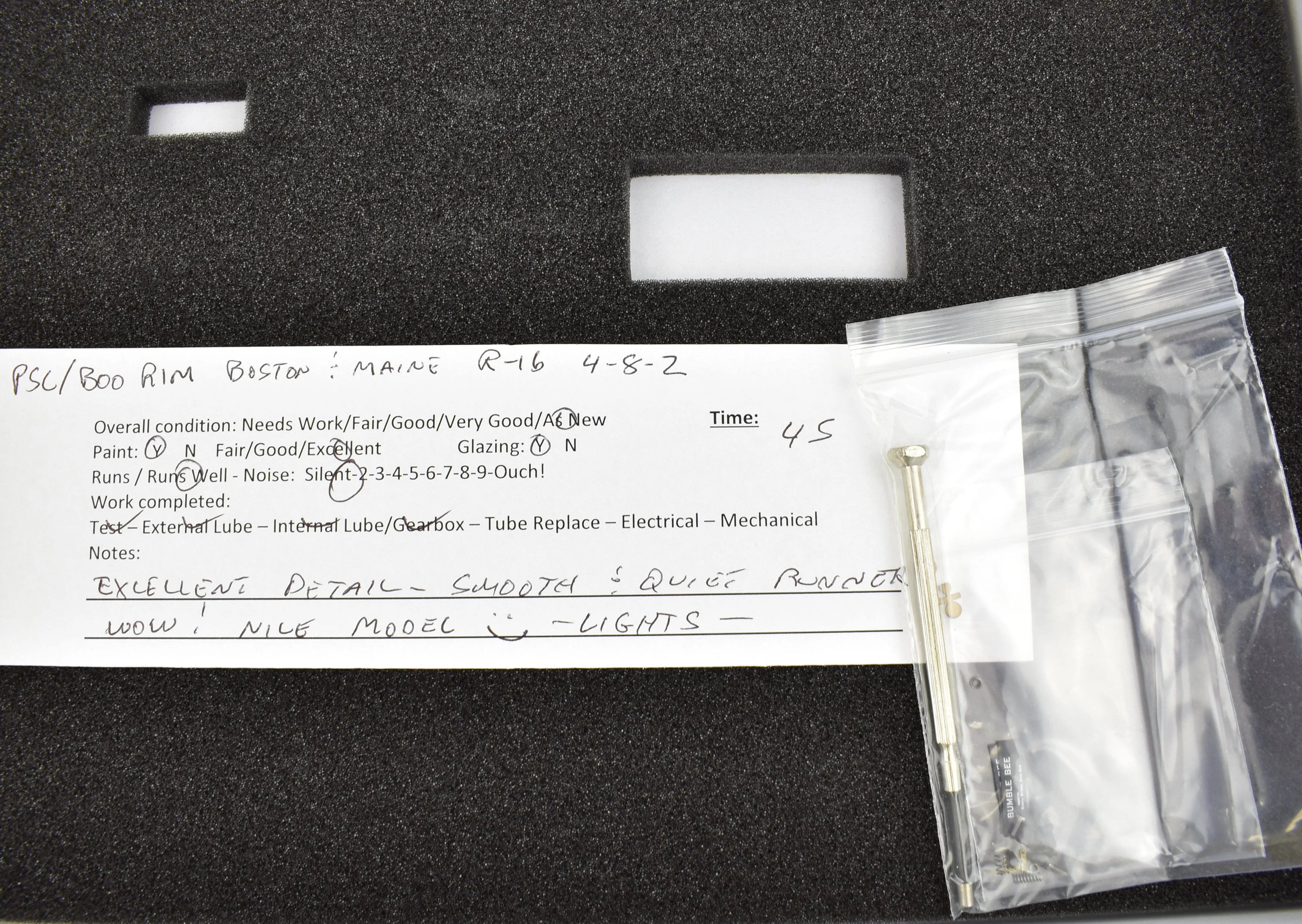 HO Brass CON PSC - Precision Scale Co. B&M - Boston & Maine R-1b 4-8-2 FP - Image 26