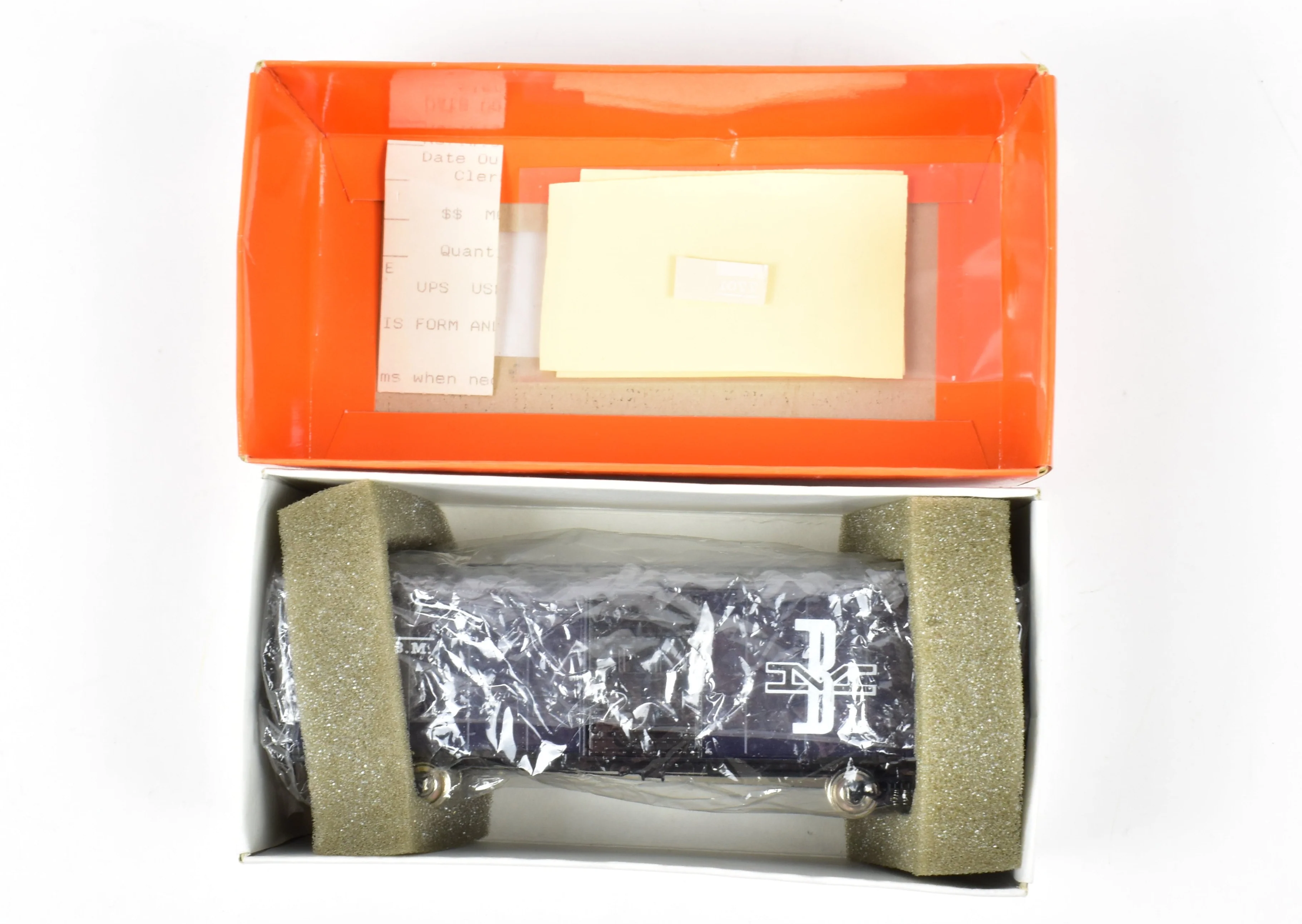 HO Brass PSC - Precision Scale Co. B&M - Boston & Maine 40' AAR Single Door Boxcar FP - Image 15