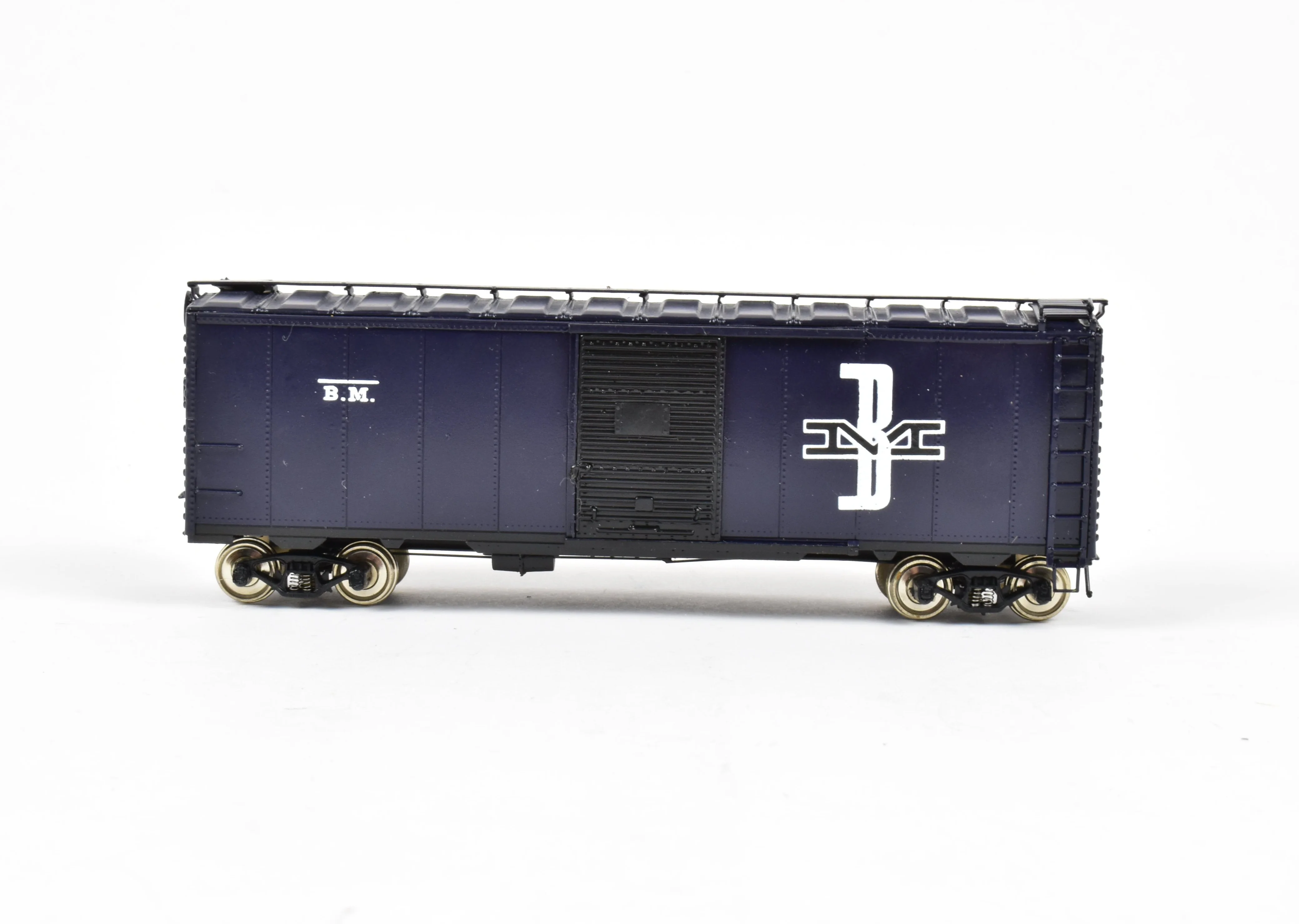 HO Brass PSC - Precision Scale Co. B&M - Boston & Maine 40' AAR Single Door Boxcar FP - Image 6