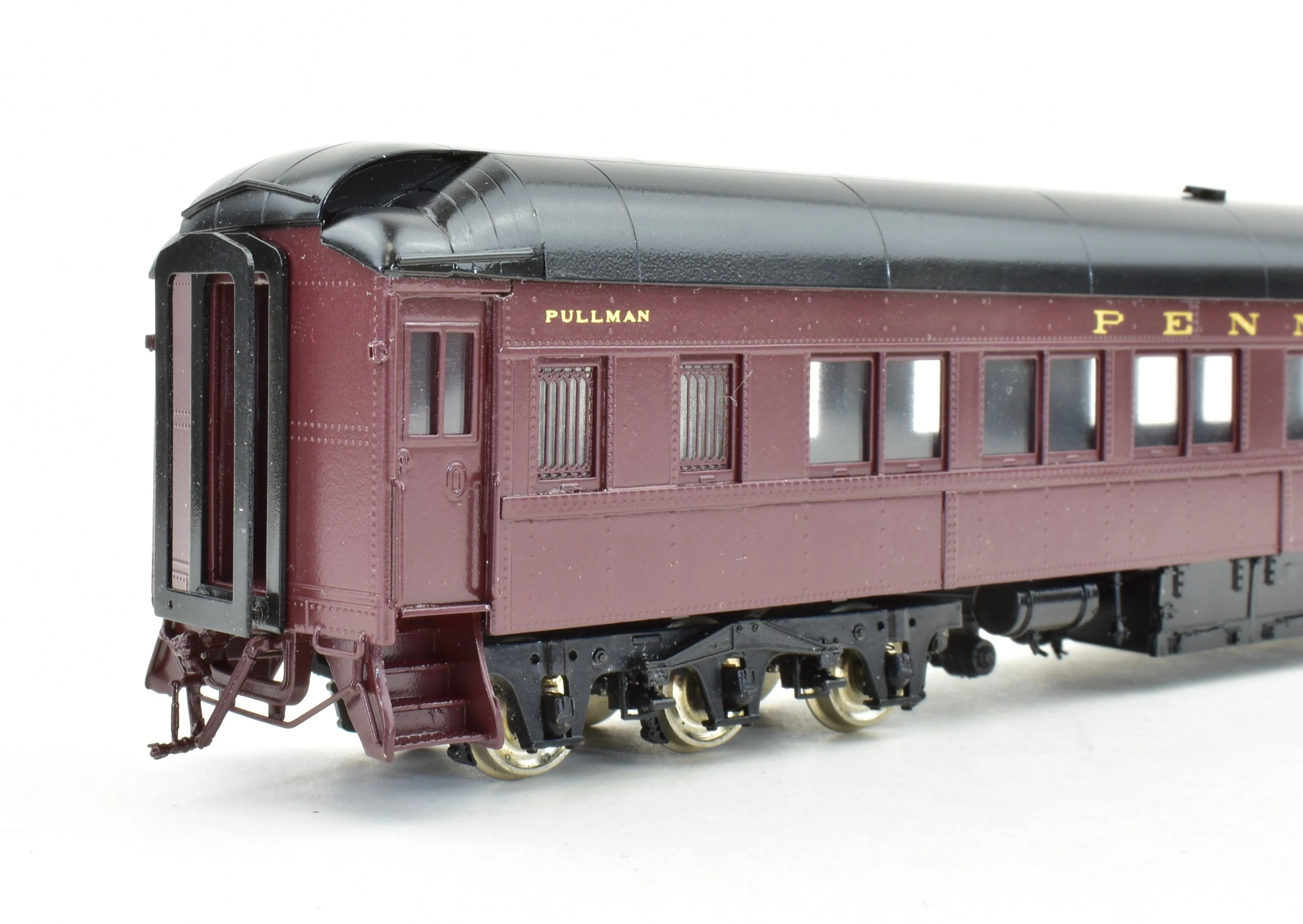 HO Brass PSC - Precision Scale Co. PRR - Pennsylvania Railroad 80' HW Sleeper 10-1-2 Factory Painted - Image 10