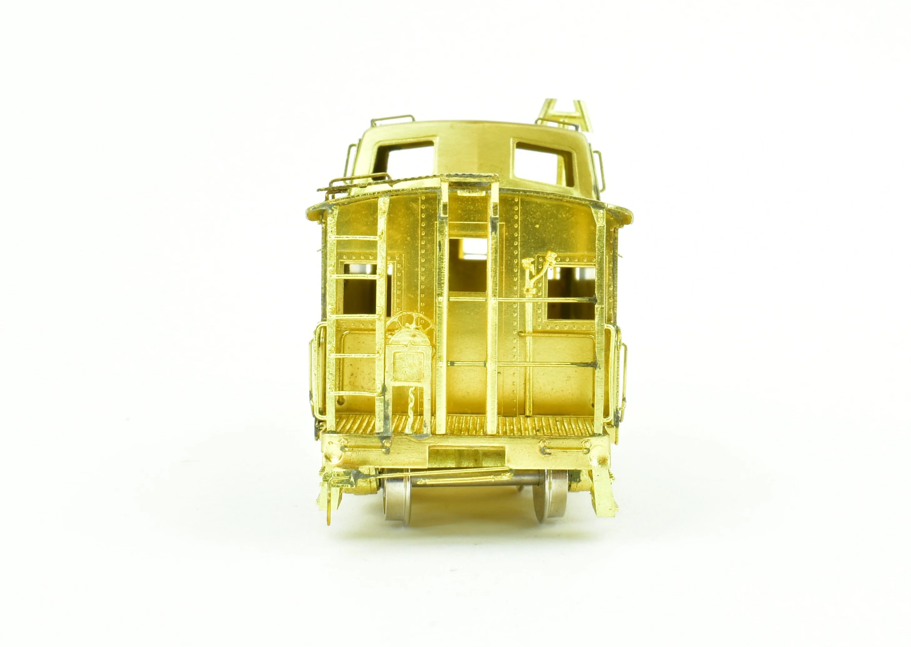 HO Brass PSC - Precision Scale Co. PRR - Pennsylvania Railroad N-8 Caboose Unpainted - Image 11