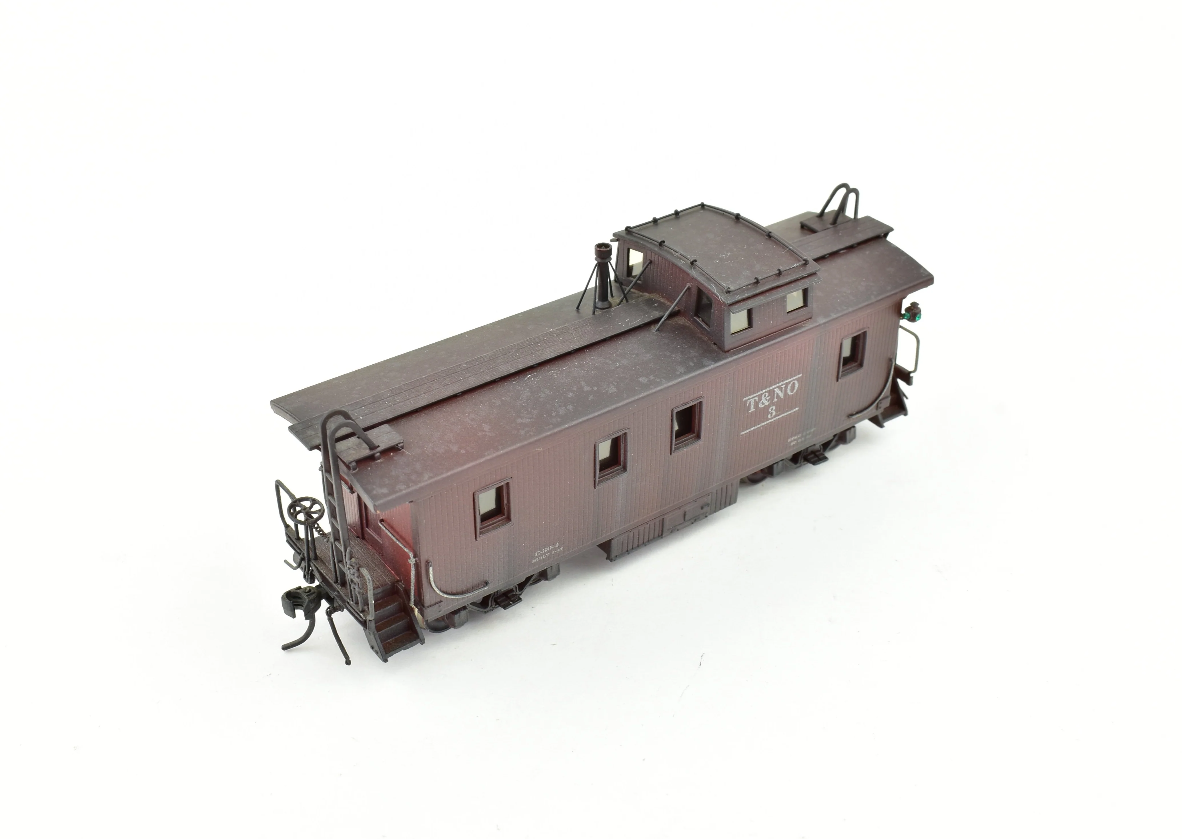 HO Brass PSC - Precision Scale Co. SP/T&NO - Texas & New Orleans C-30-3 Wooden Cupola Caboose CP - Image 5