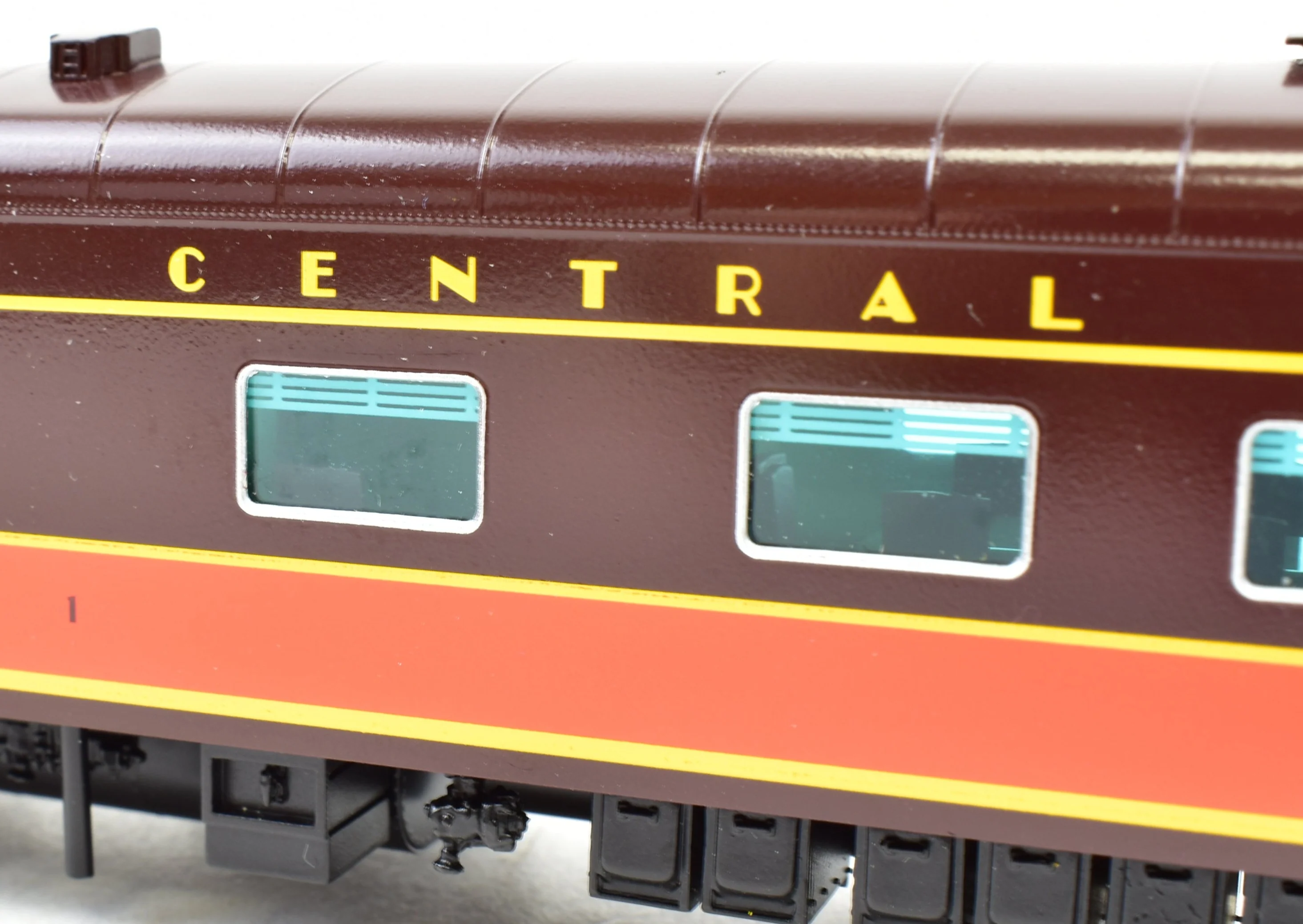 HO Brass CON Railway Classics IC - Illinois Central Business Car #1 Factory Painted - Image 17