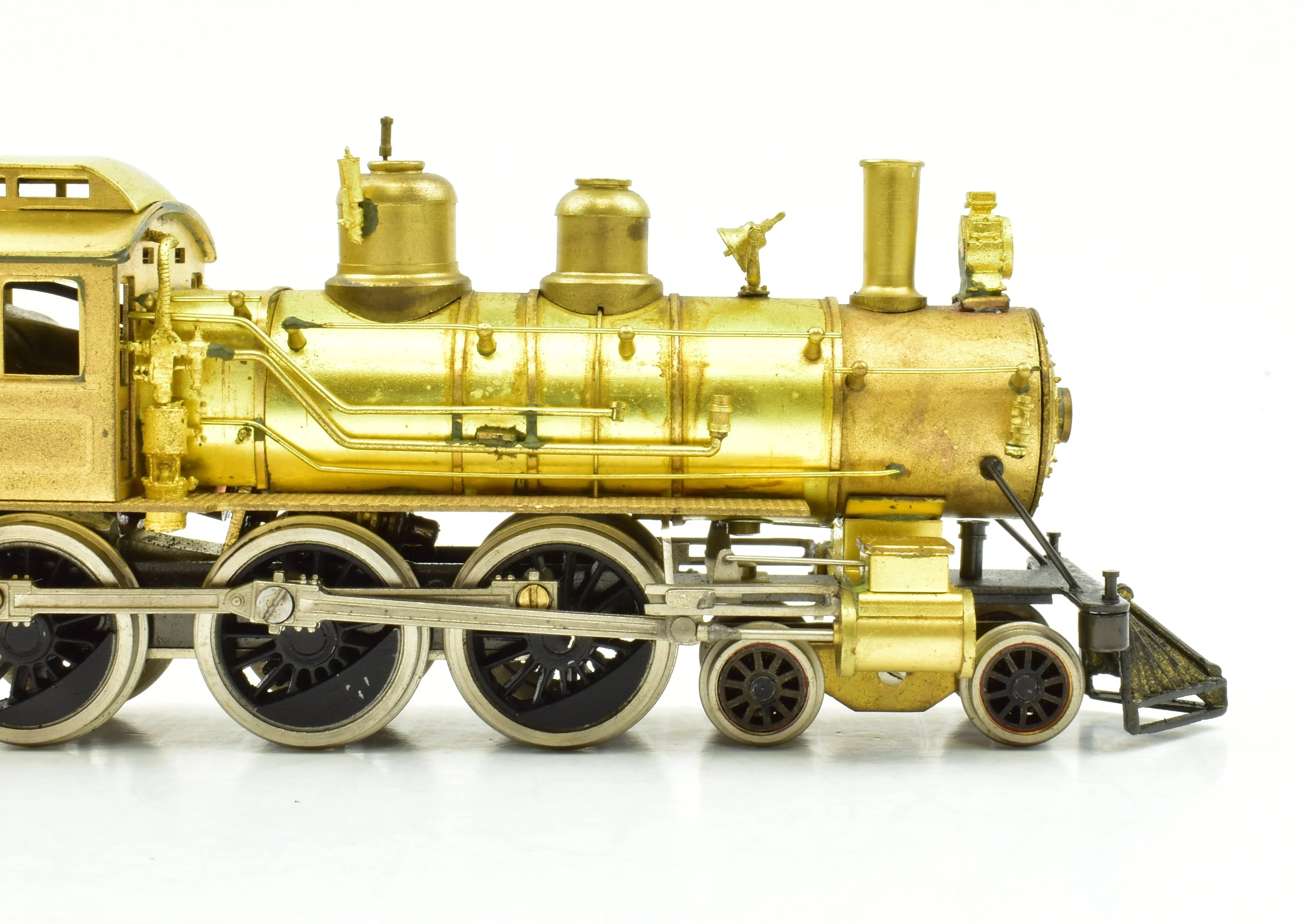 HO Brass Red Ball Howell Day IC - Illinois Central HS-1 #2 "Casey Jones" 4-6-0 Ten Wheeler - Image 15