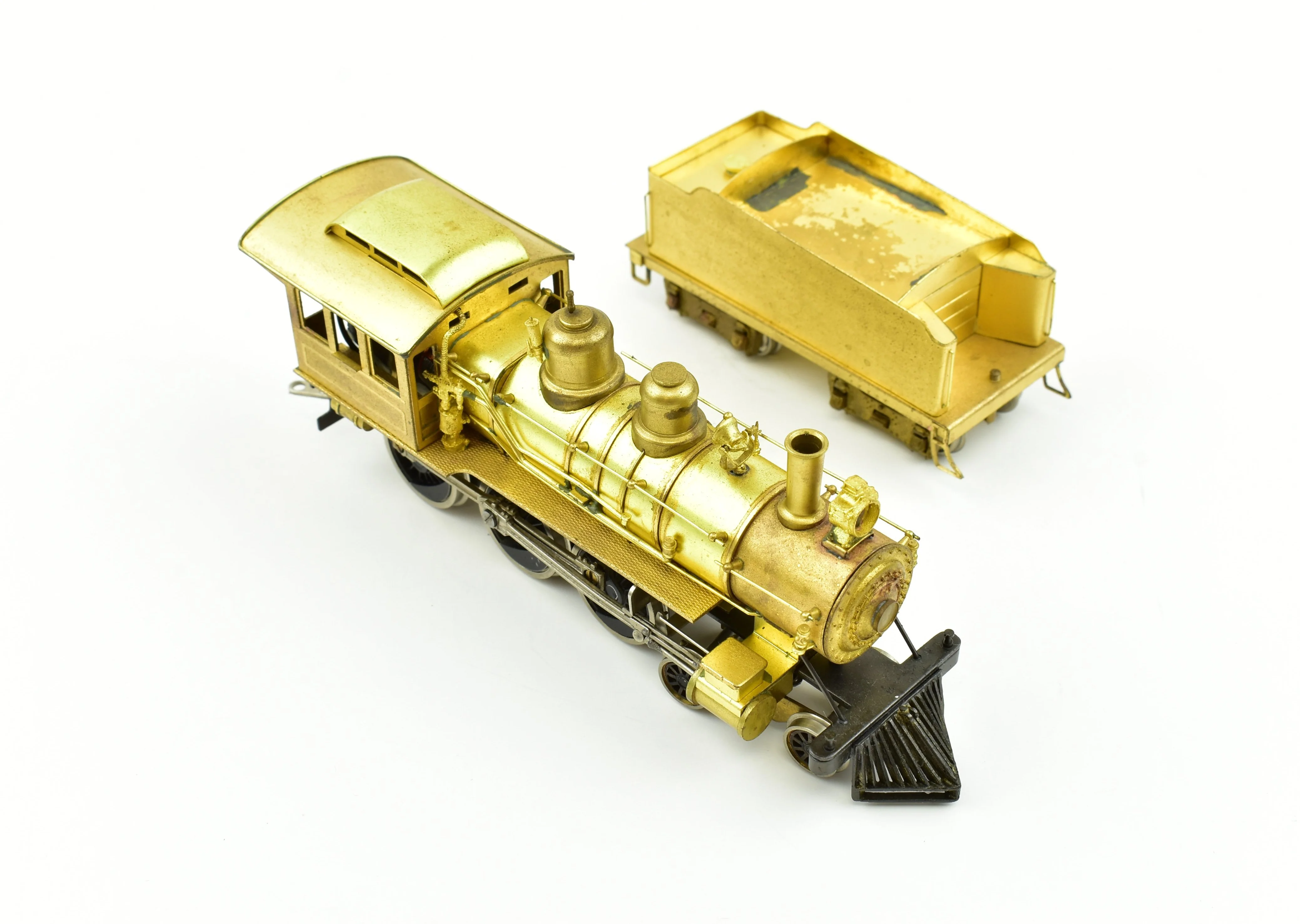 HO Brass Red Ball Howell Day IC - Illinois Central HS-1 #2 "Casey Jones" 4-6-0 Ten Wheeler - Image 4