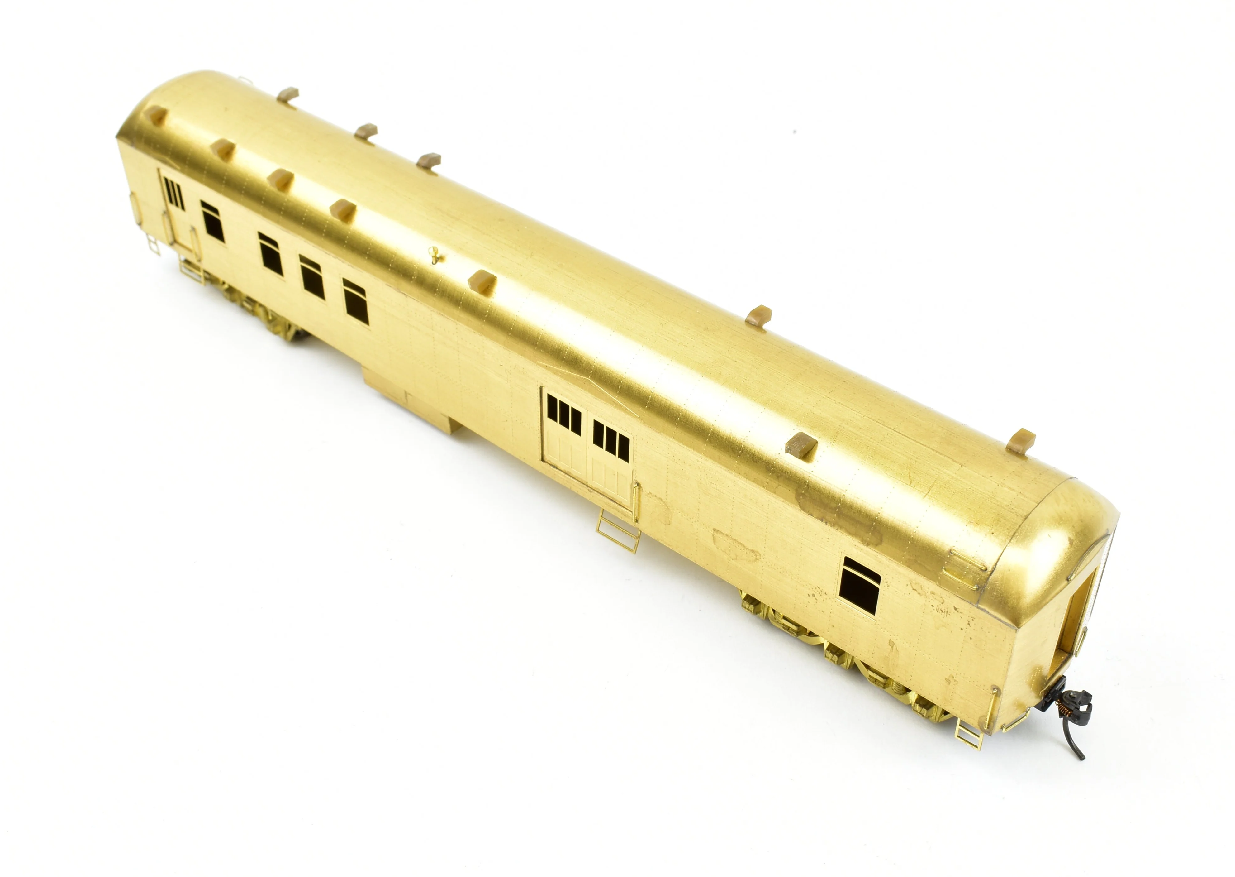 HO Brass S. Soho & Co. SP - Southern Pacific Harriman 72' Baggage Postal Storage Car - Image 7