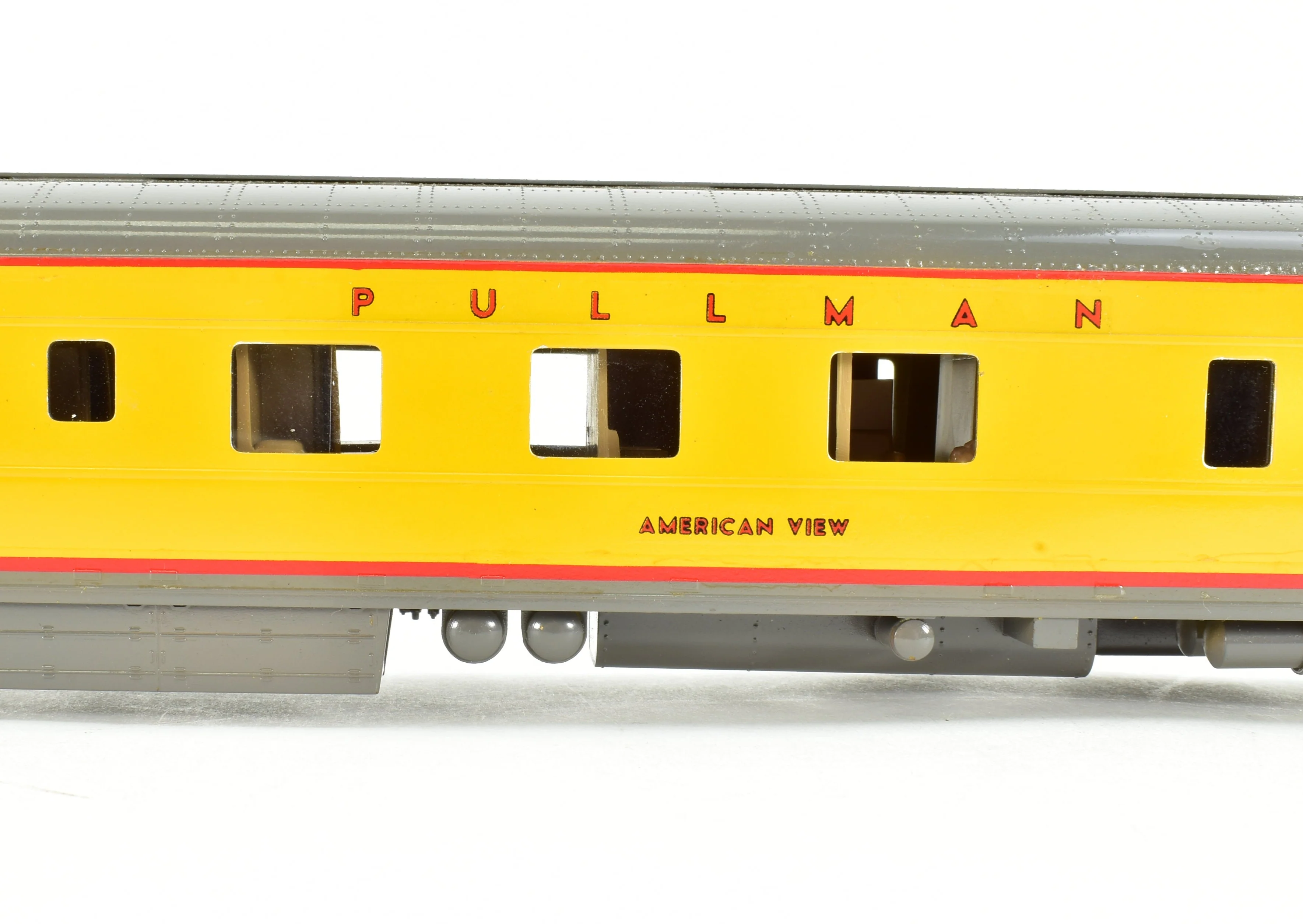 HO Brass S. Soho & Co. UP - Union Pacific "American View" 6-6-4 Sleeper CP with Added Interior Details - Image 9