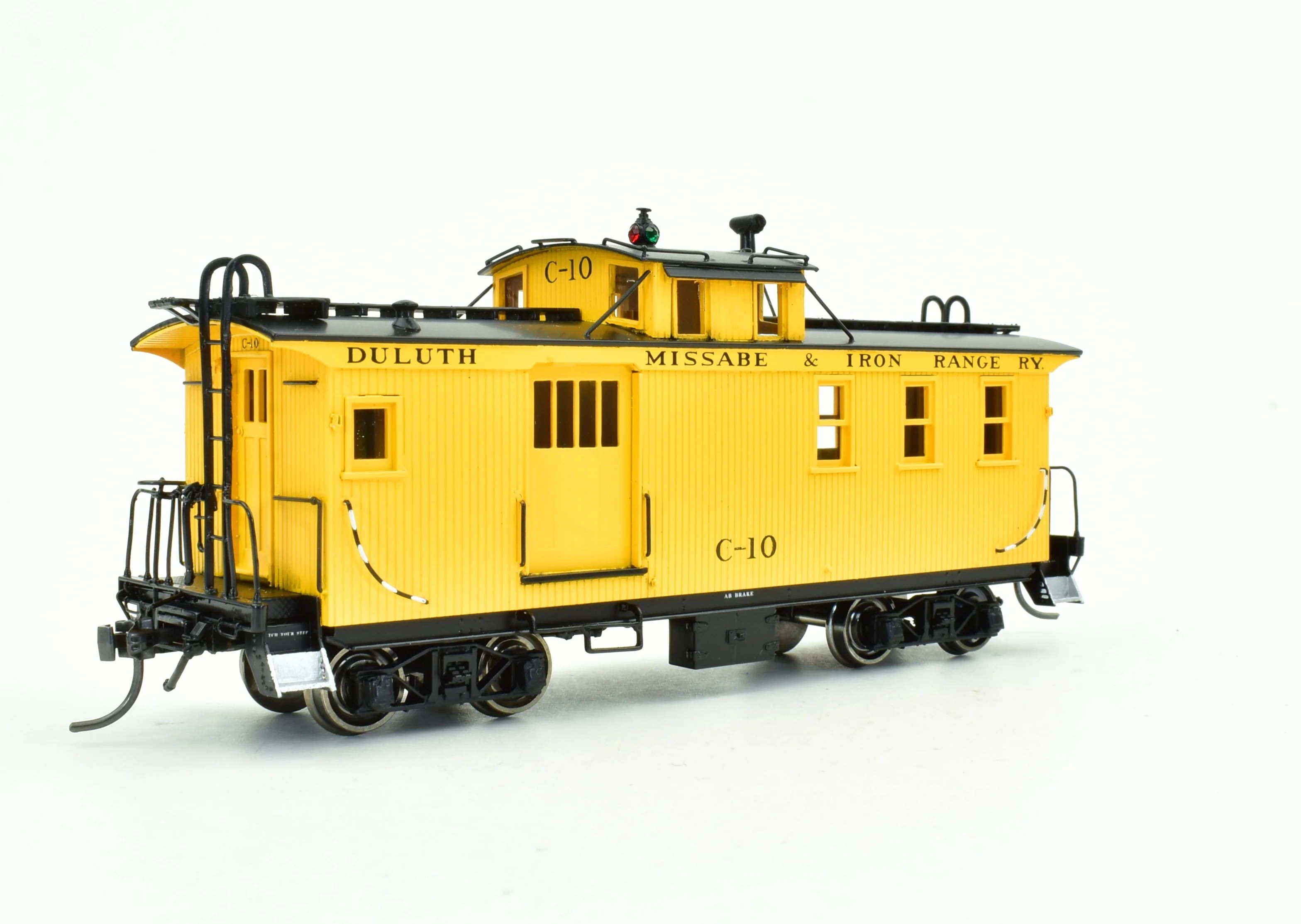 HO Brass Shoreham Shops DM&IR - Duluth Missabe & Iron Range Long Caboose FP - Image 11