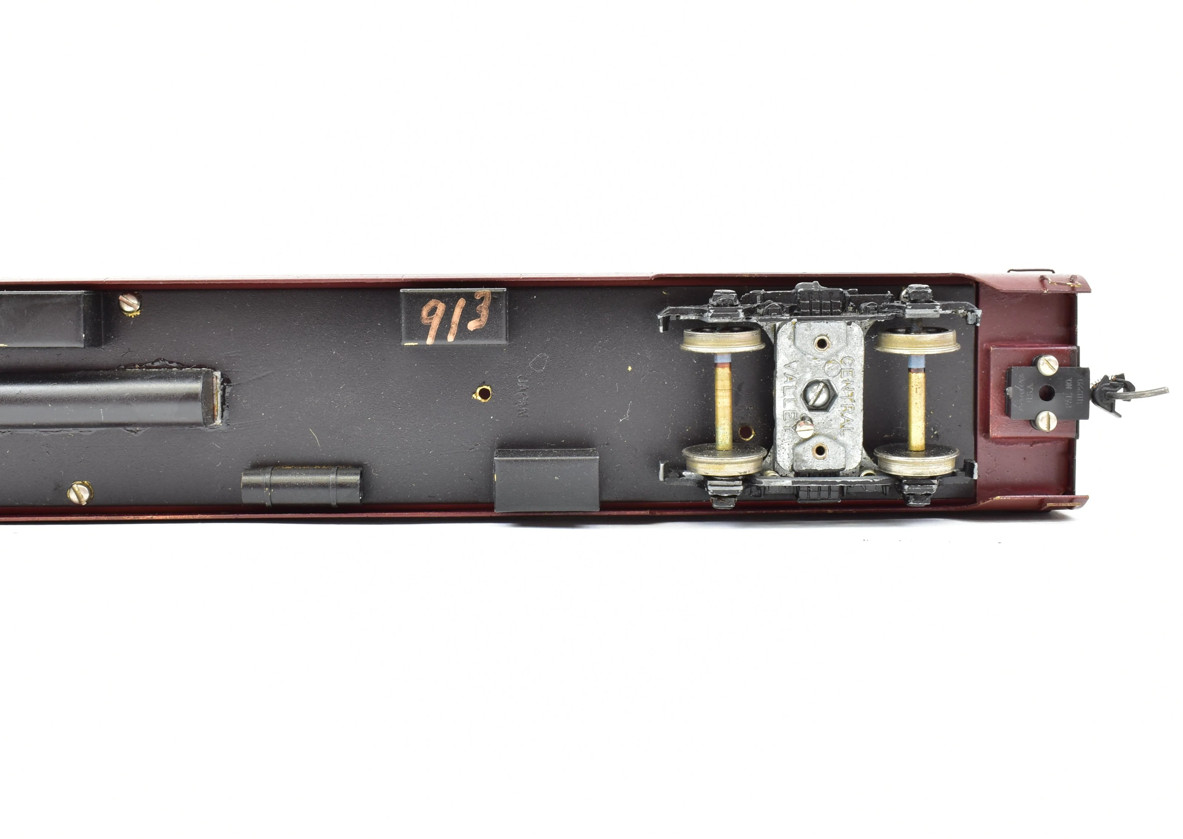 HO Brass Soho PRR - Pennsylvania Railroad 10-6 Rapids Pullman Sleeper Car Custom Painted - Image 11