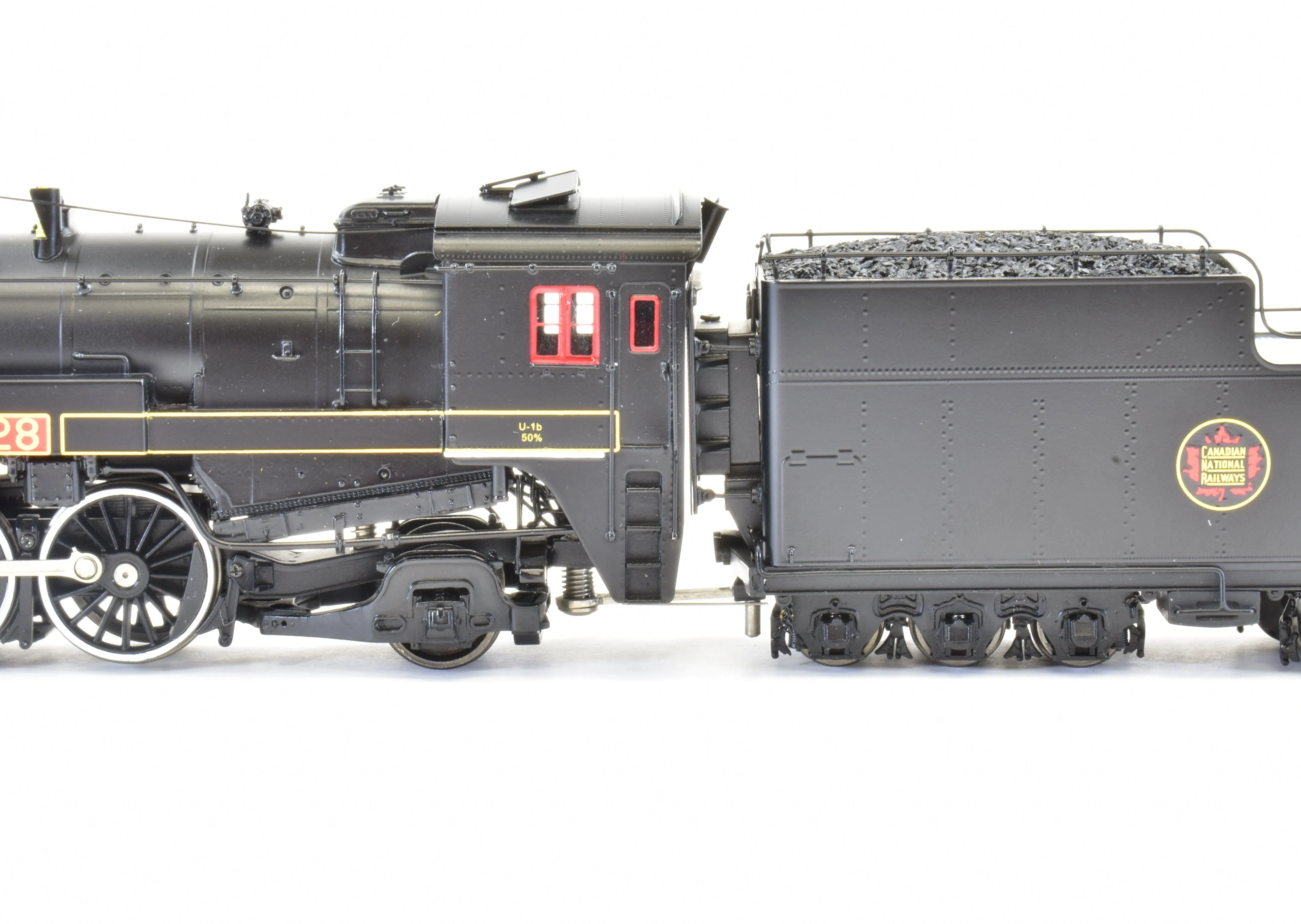 HO Brass CON VH - Van Hobbies CNR - Canadian National Railway 4-8-2 Class U-1-b Mountain #6028 FP - Image 20